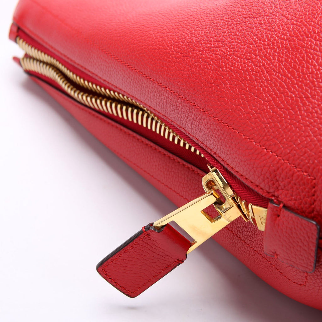 Jennifer Zip Tote Large Red