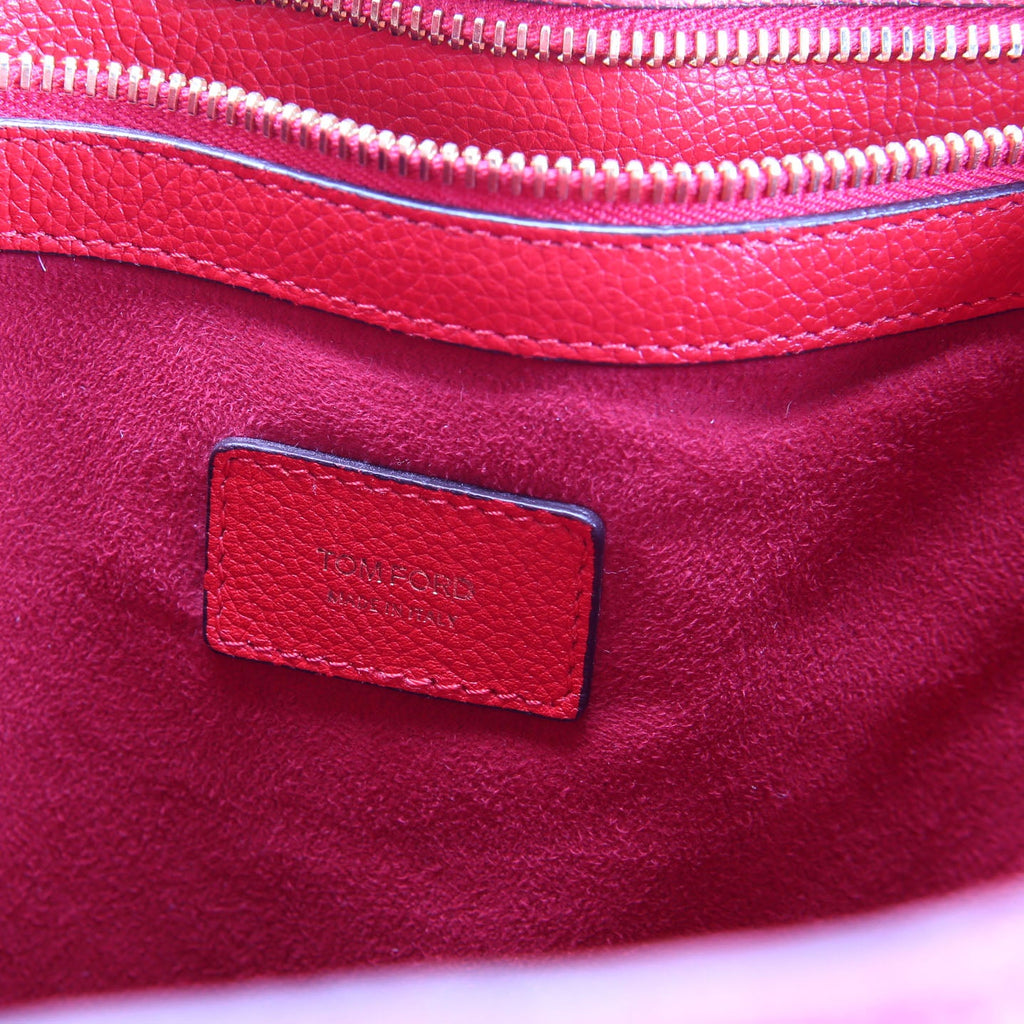 Jennifer Zip Tote Large Red
