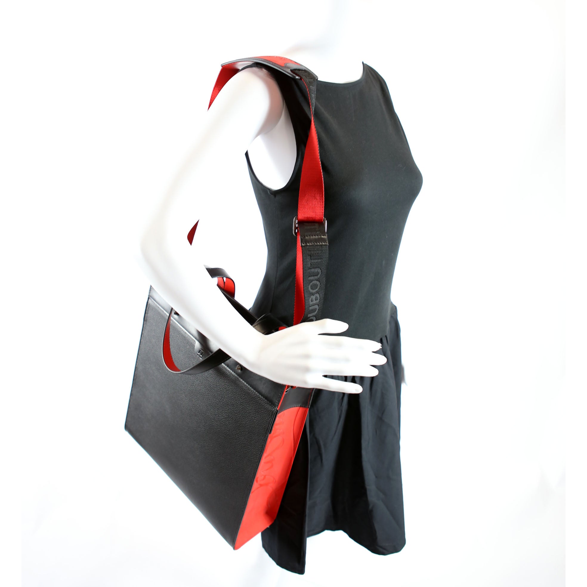 Ruistote Convertible Tote Black/Red