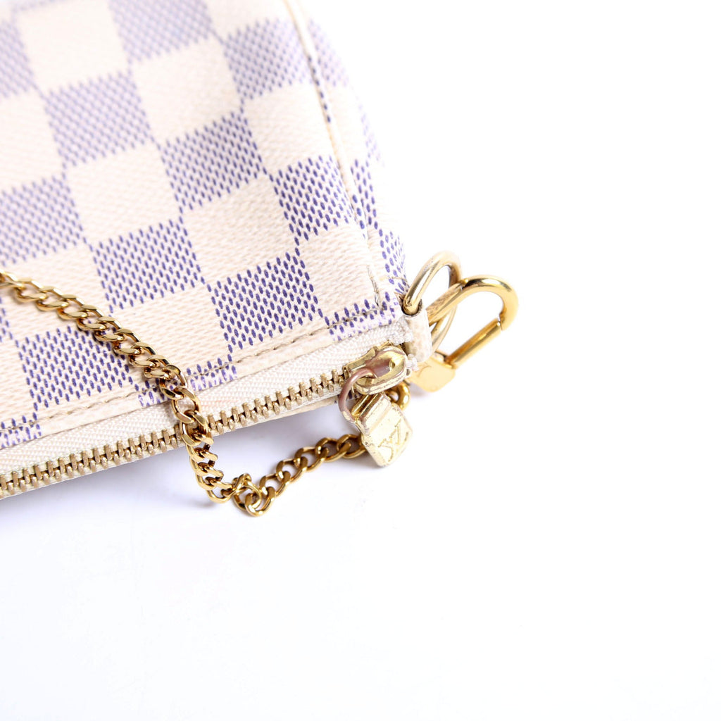 Pochette Accessories Mini Azur
