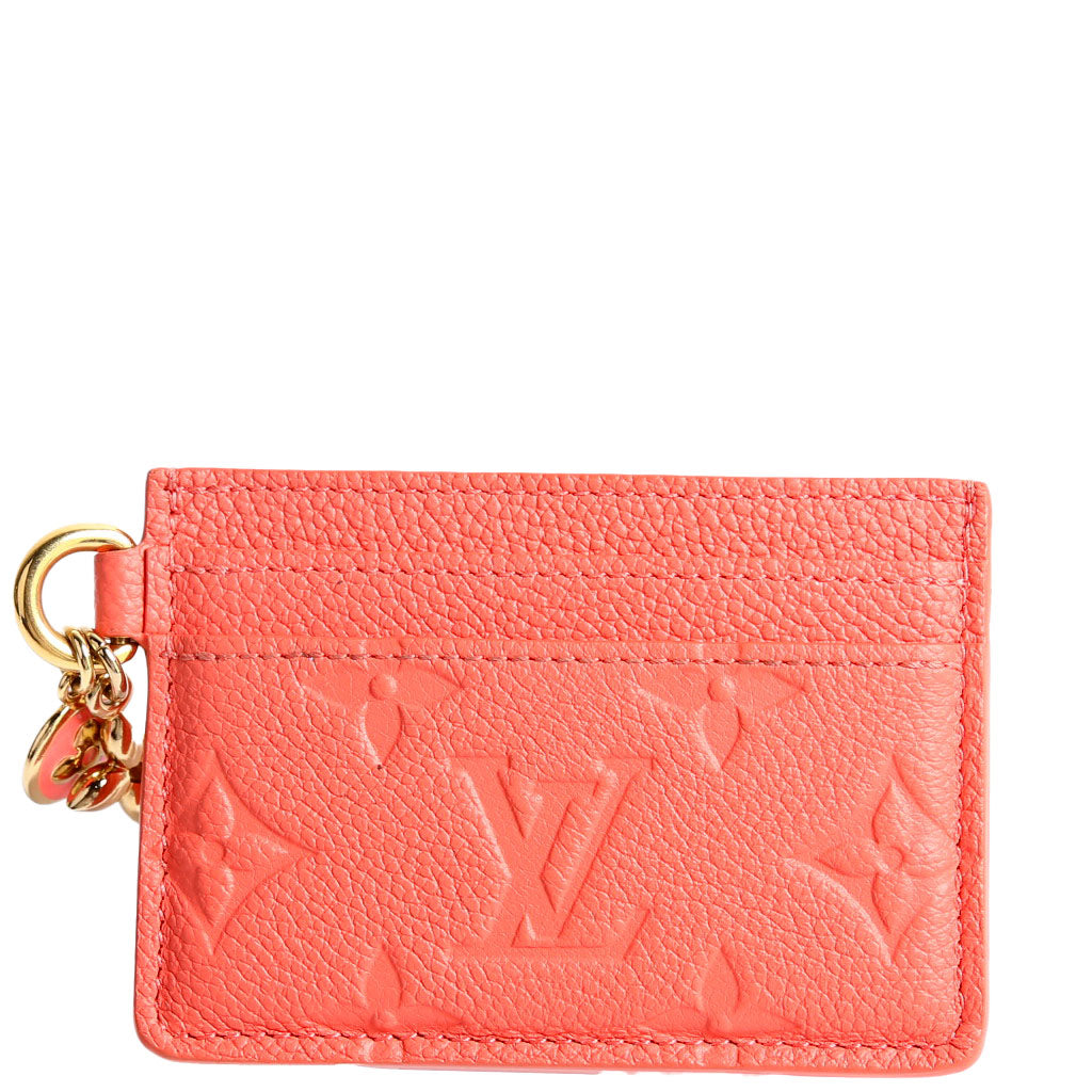 LV Charms Holder Empreinte Coral