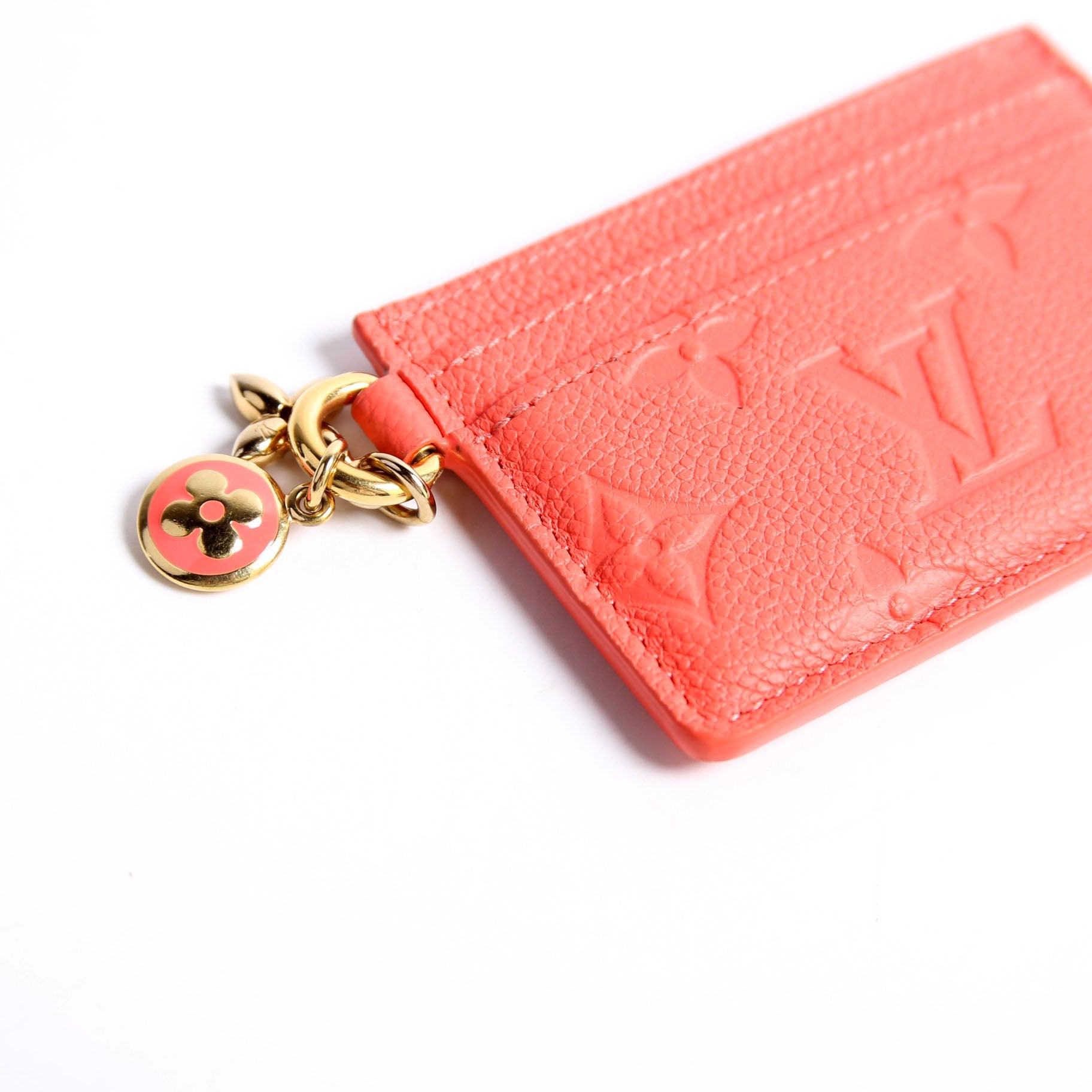 LV Charms Holder Empreinte Coral