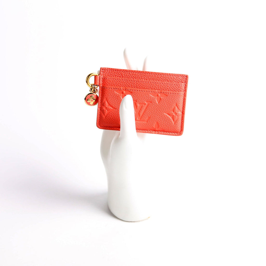LV Charms Holder Empreinte Coral