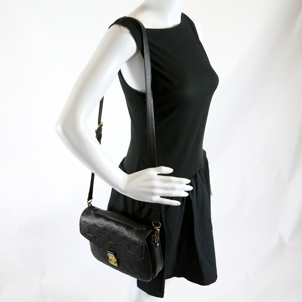 Pochette Metis Empreinte Black