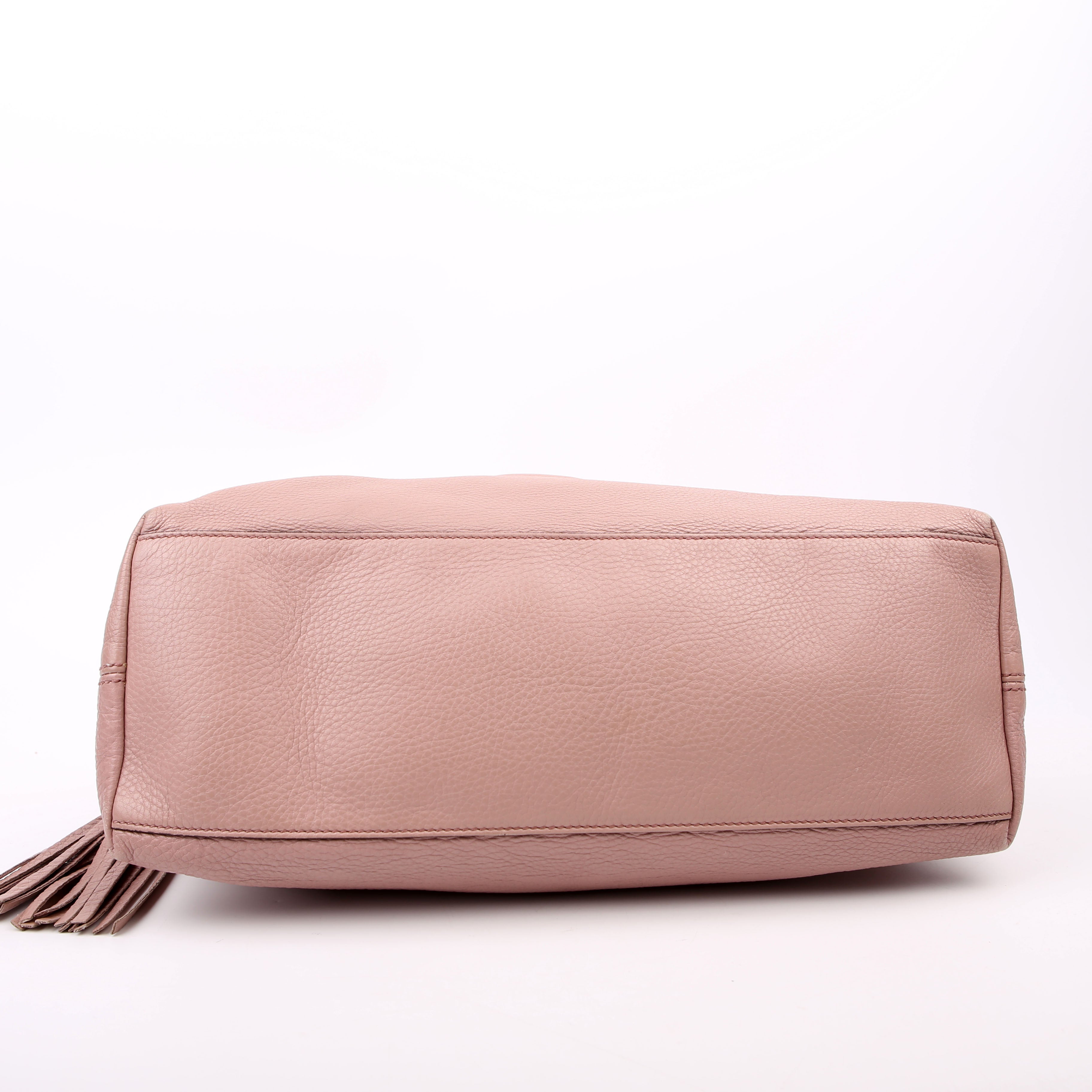 Gucci 308982 Soho Leather Shoulder Medium Mauve