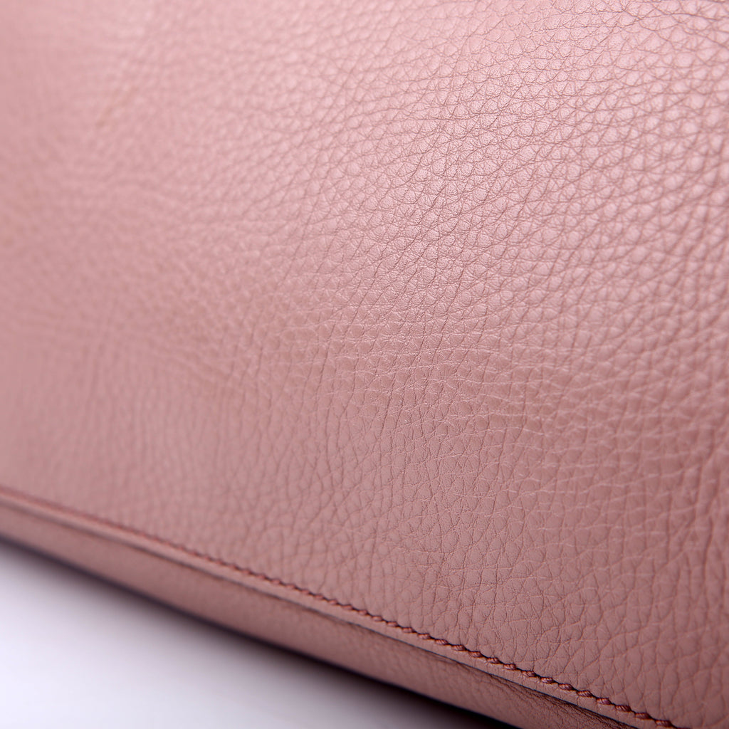 Gucci 308982 Soho Leather Shoulder Medium Mauve