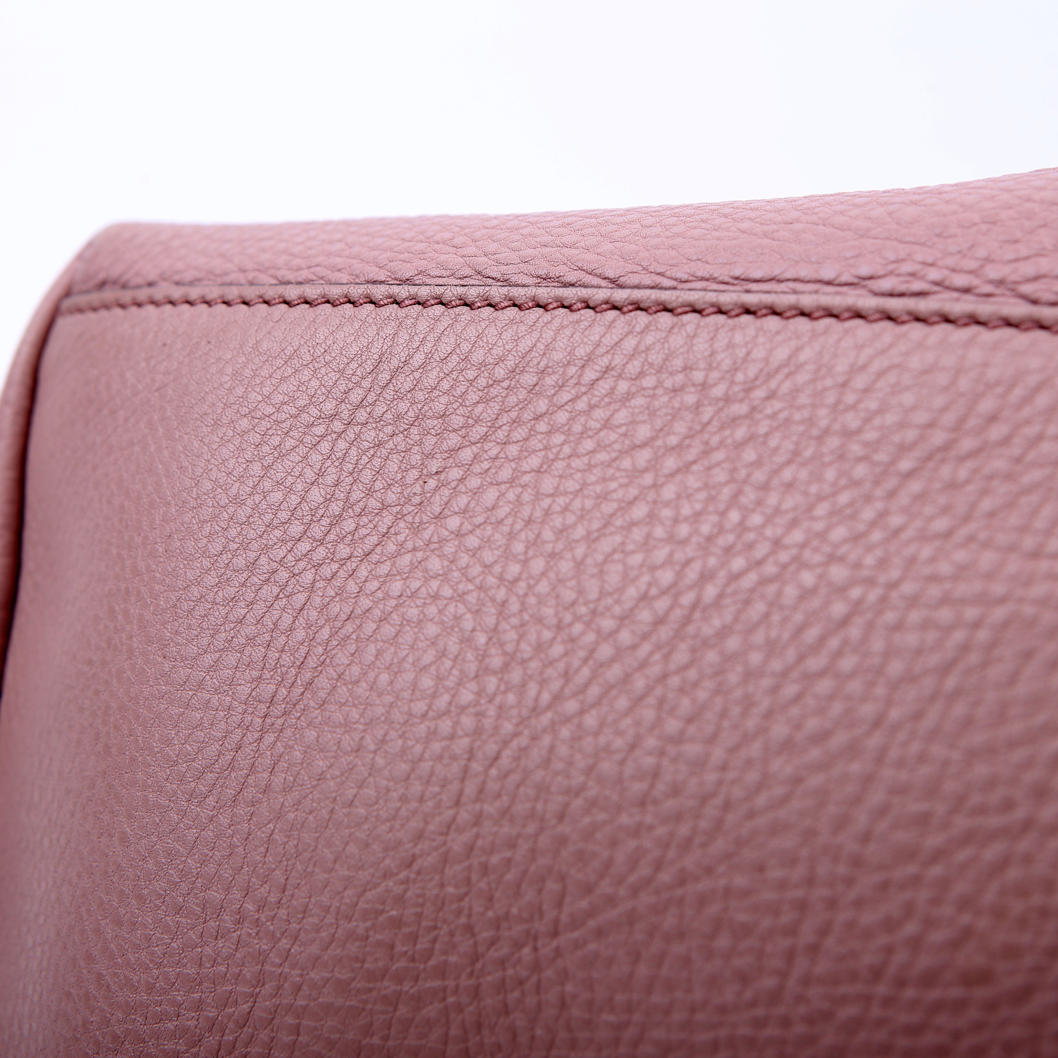 Gucci 308982 Soho Leather Shoulder Medium Mauve
