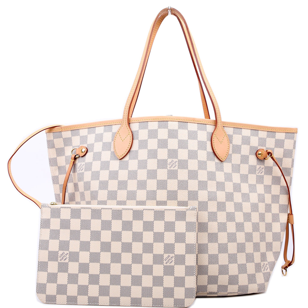 Neverfull With Wallet MM Damier Ebene