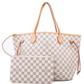 Neverfull With Wallet MM Damier Ebene