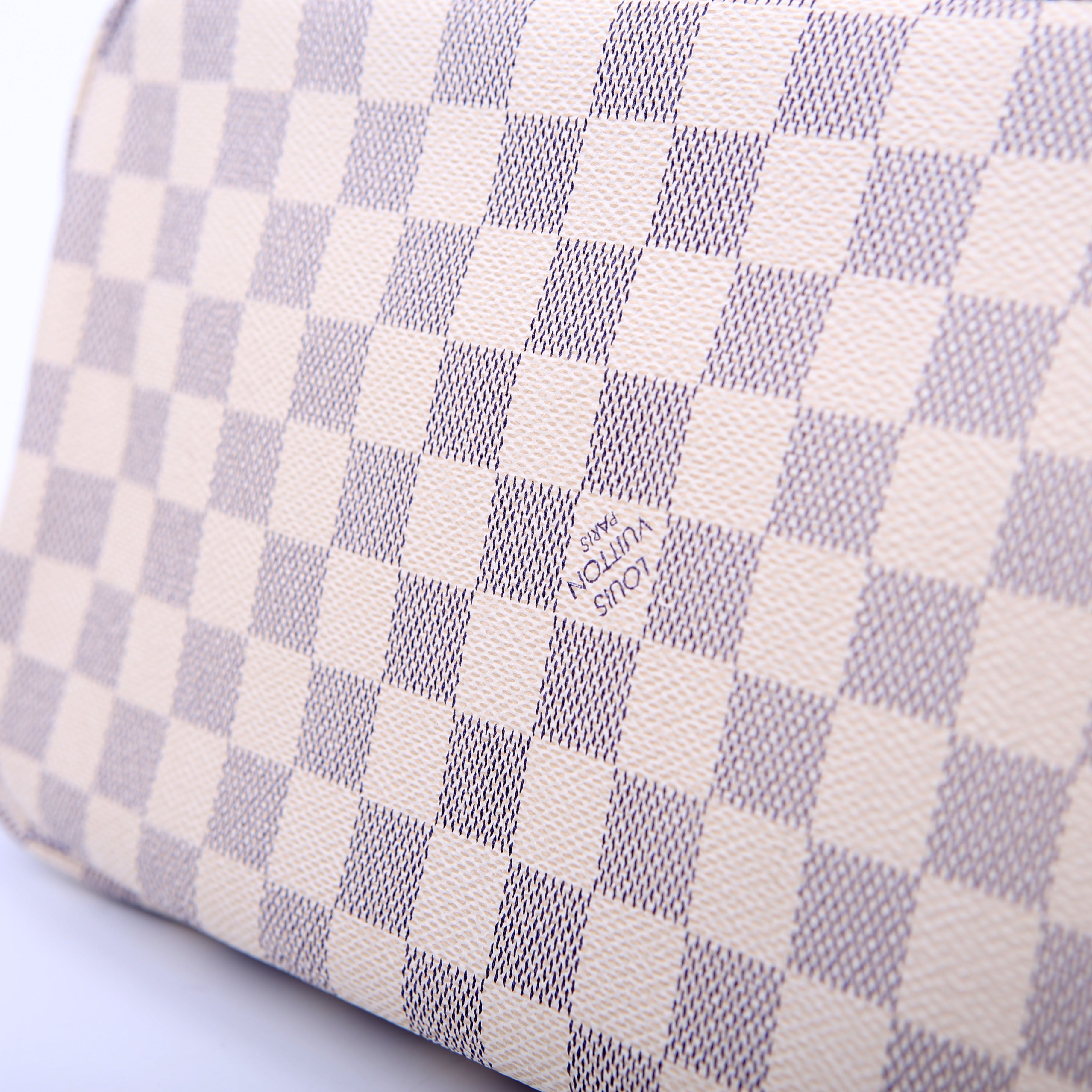 Neverfull With Wallet MM Damier Ebene