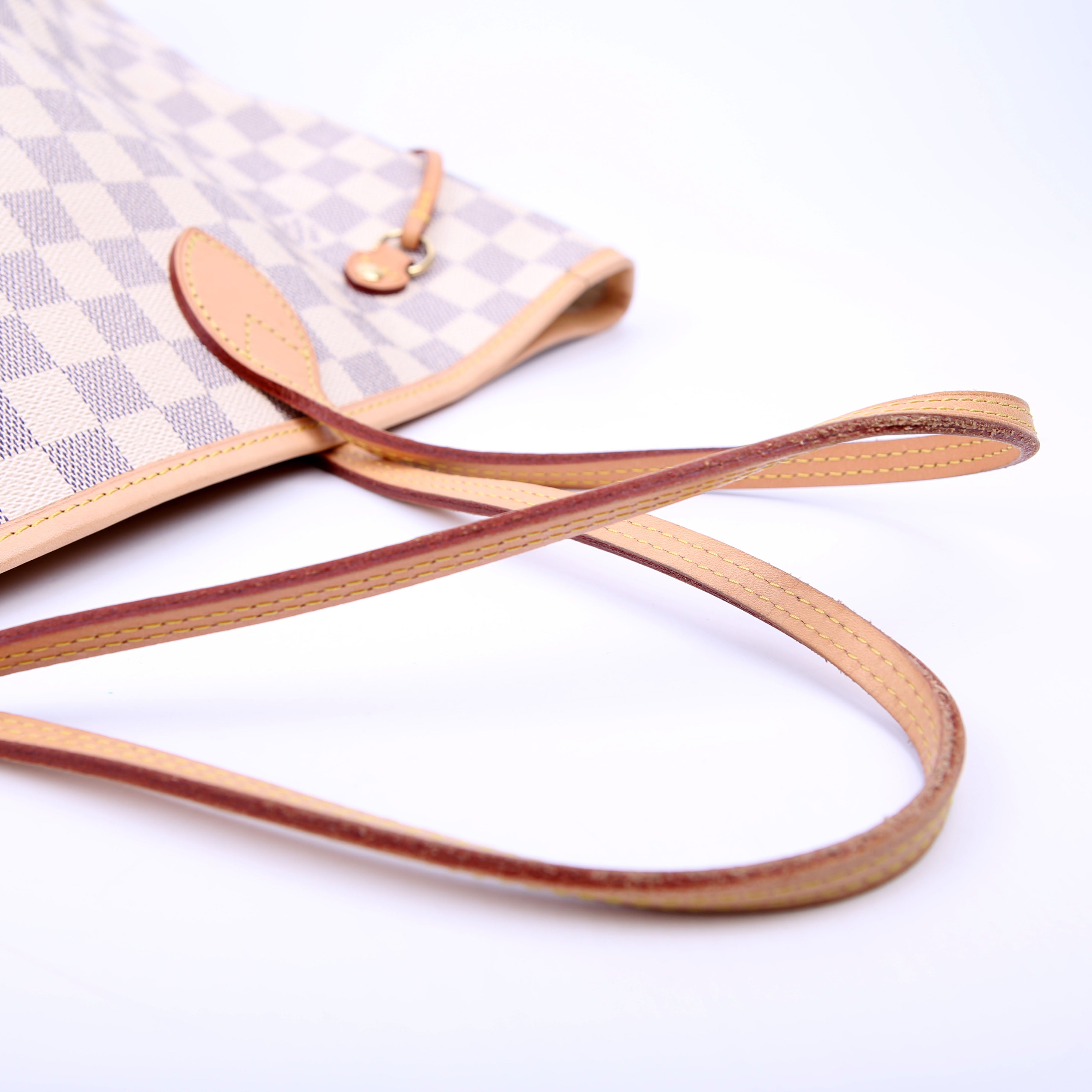 Neverfull With Wallet MM Damier Ebene
