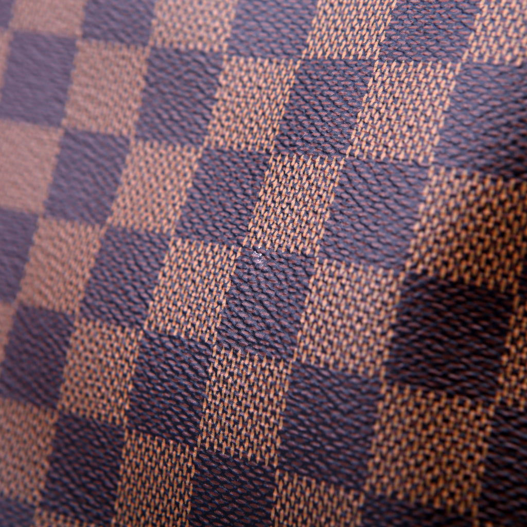 Neverfull With Wallet MM Damier Ebene Red