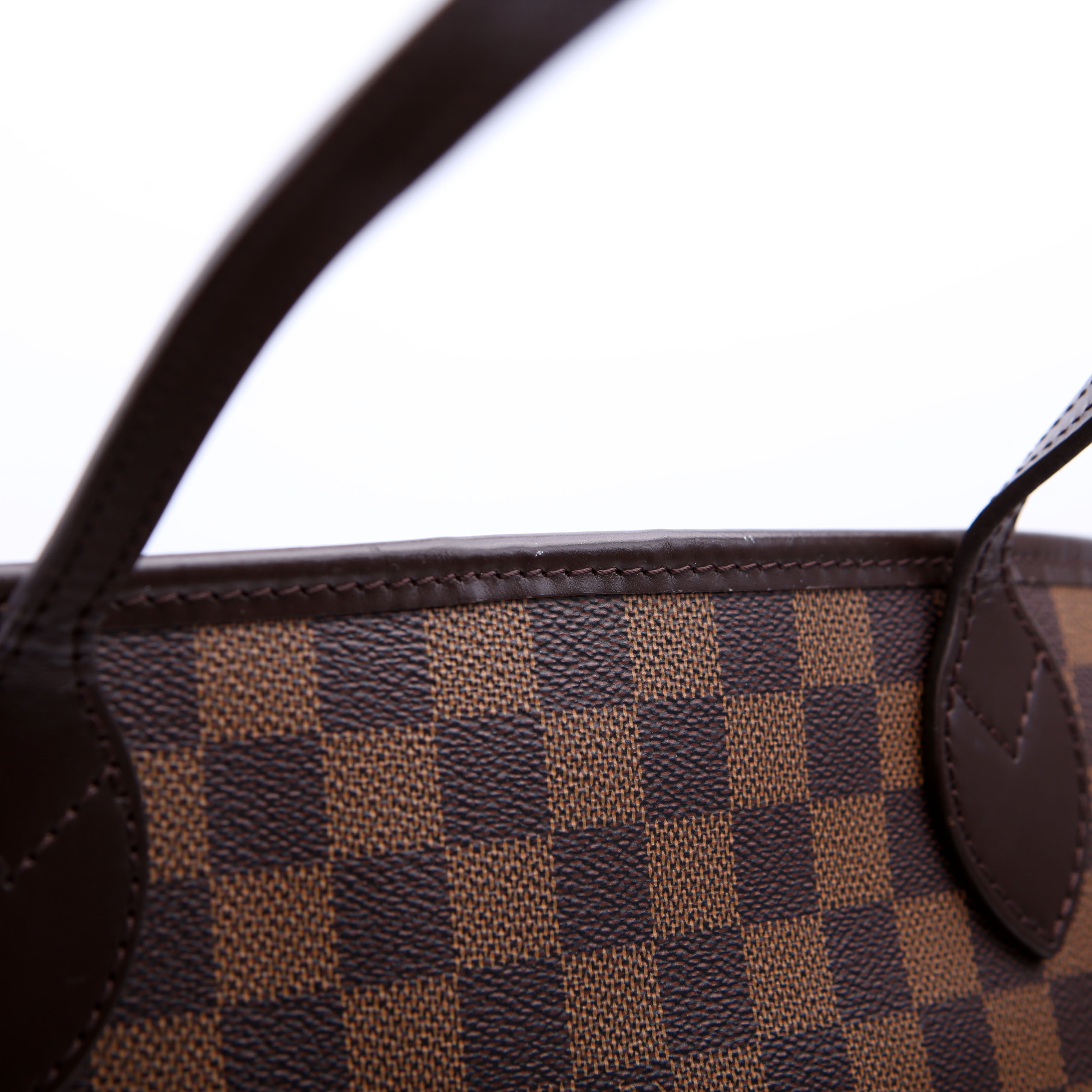 Neverfull With Wallet MM Damier Ebene Red