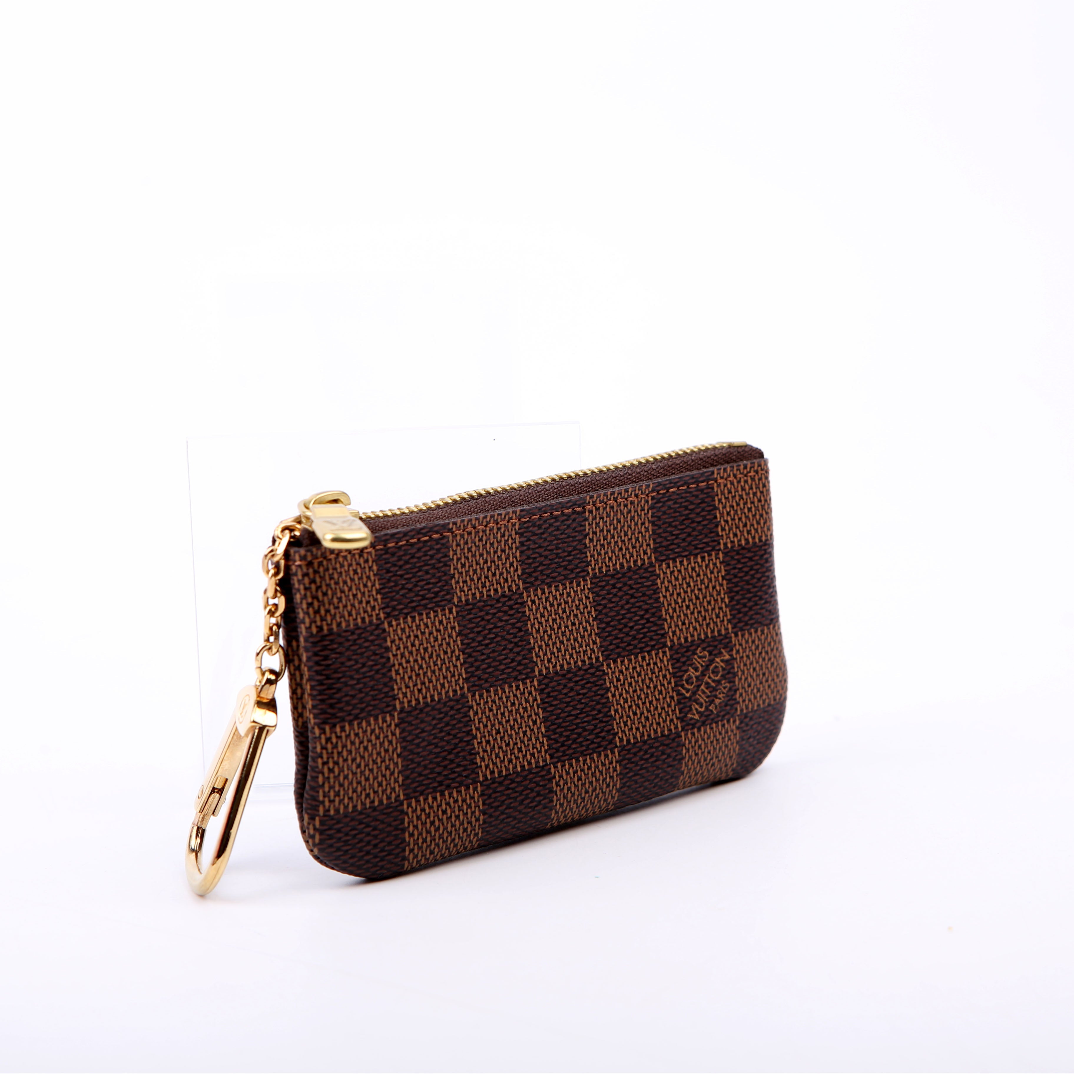 Pochette Cles Damier Ebene