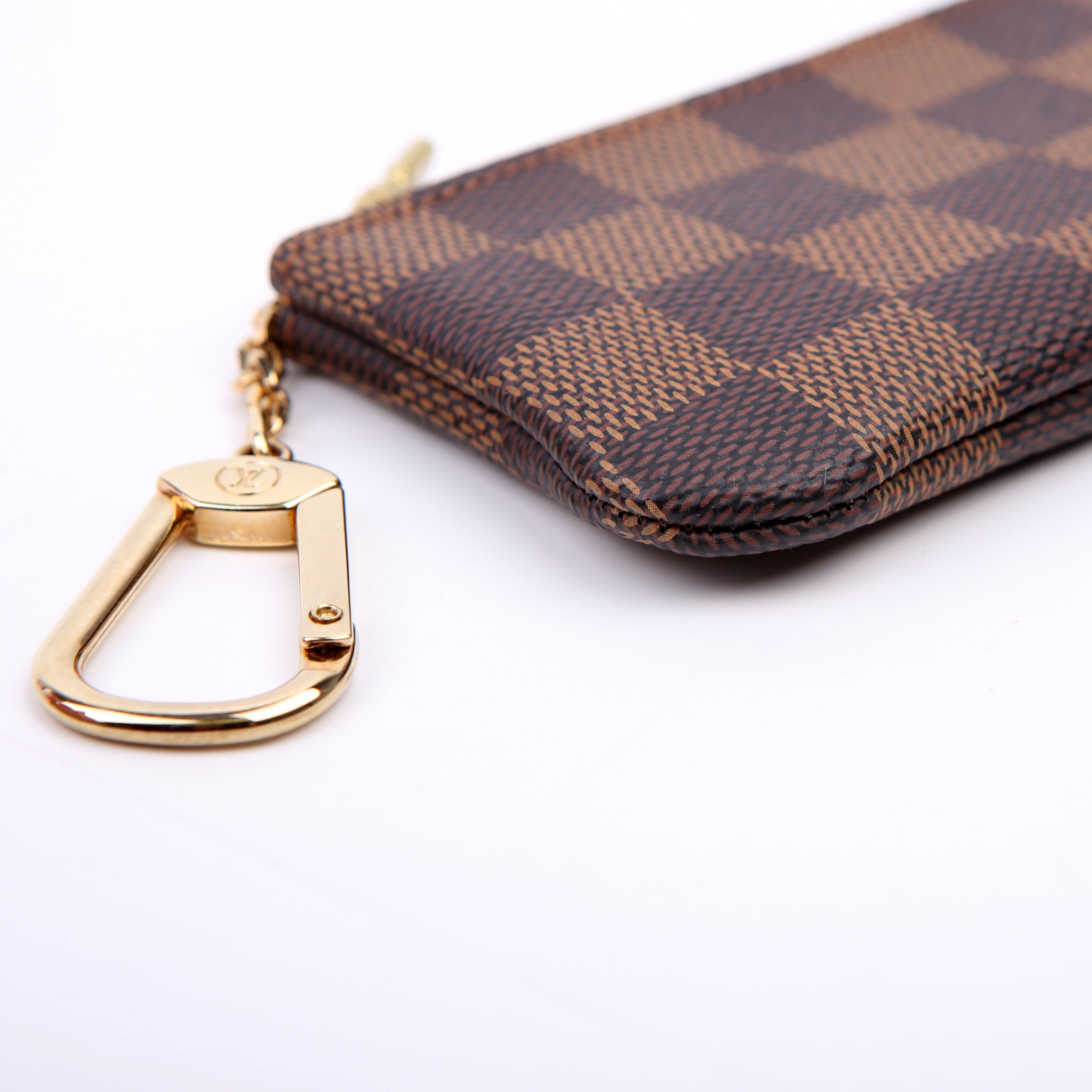 Pochette Cles Damier Ebene