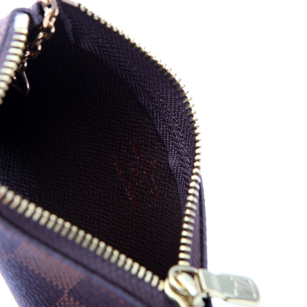 Pochette Cles Damier Ebene