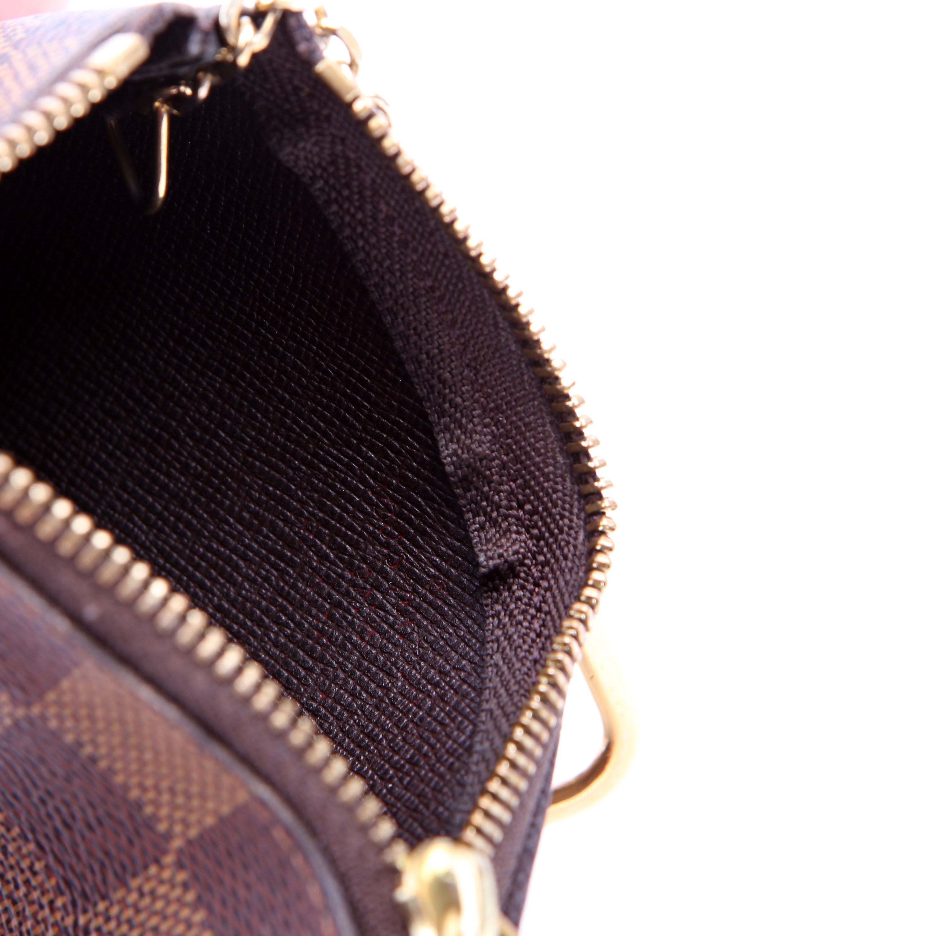Pochette Cles Damier Ebene
