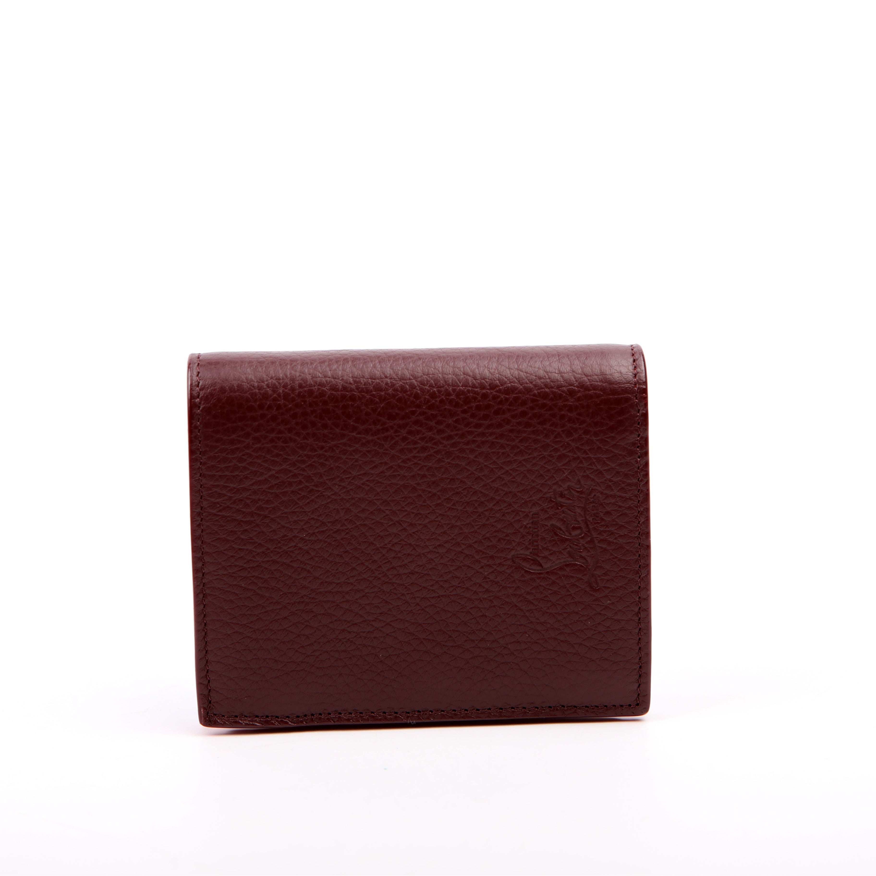 Paros Spike Bi-Fold Wallet Burgundy