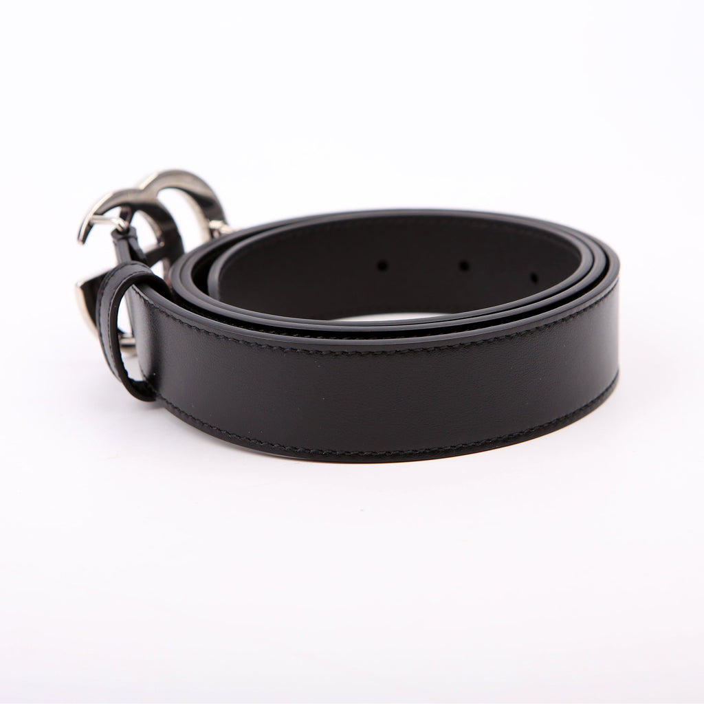 414516 GG Marmont Belt Size 100/40 Black