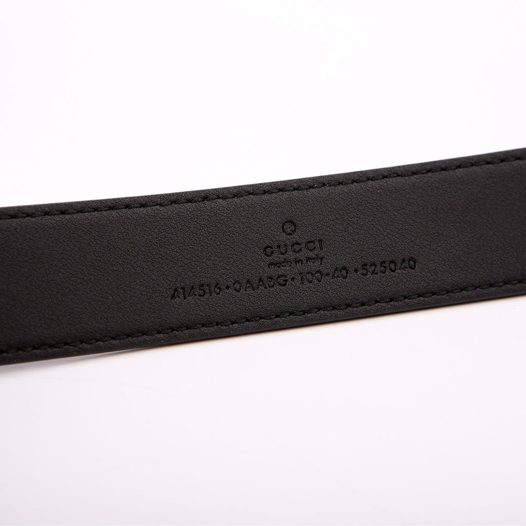 414516 GG Marmont Belt Size 100/40 Black