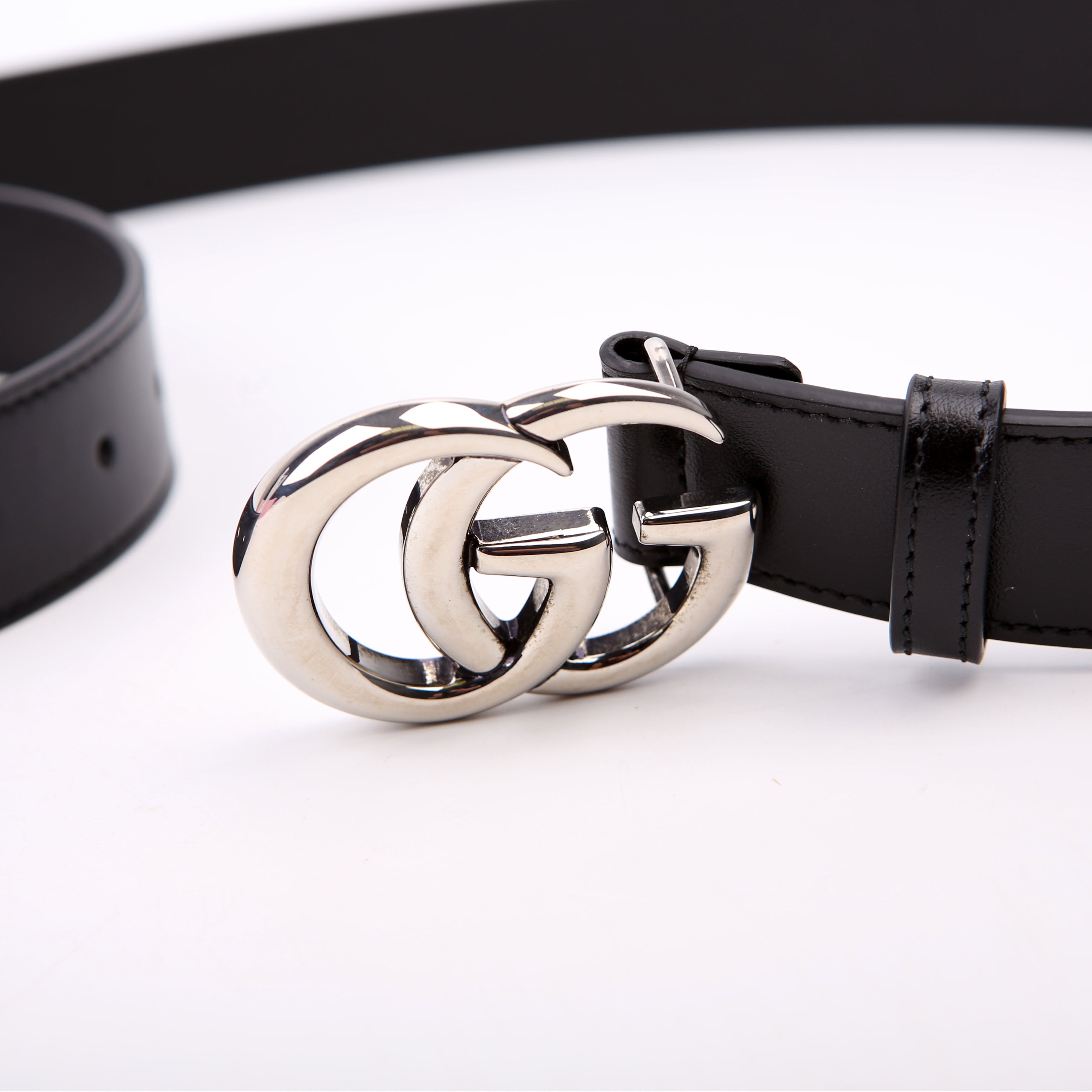 414516 GG Marmont Belt Size 100/40 Black
