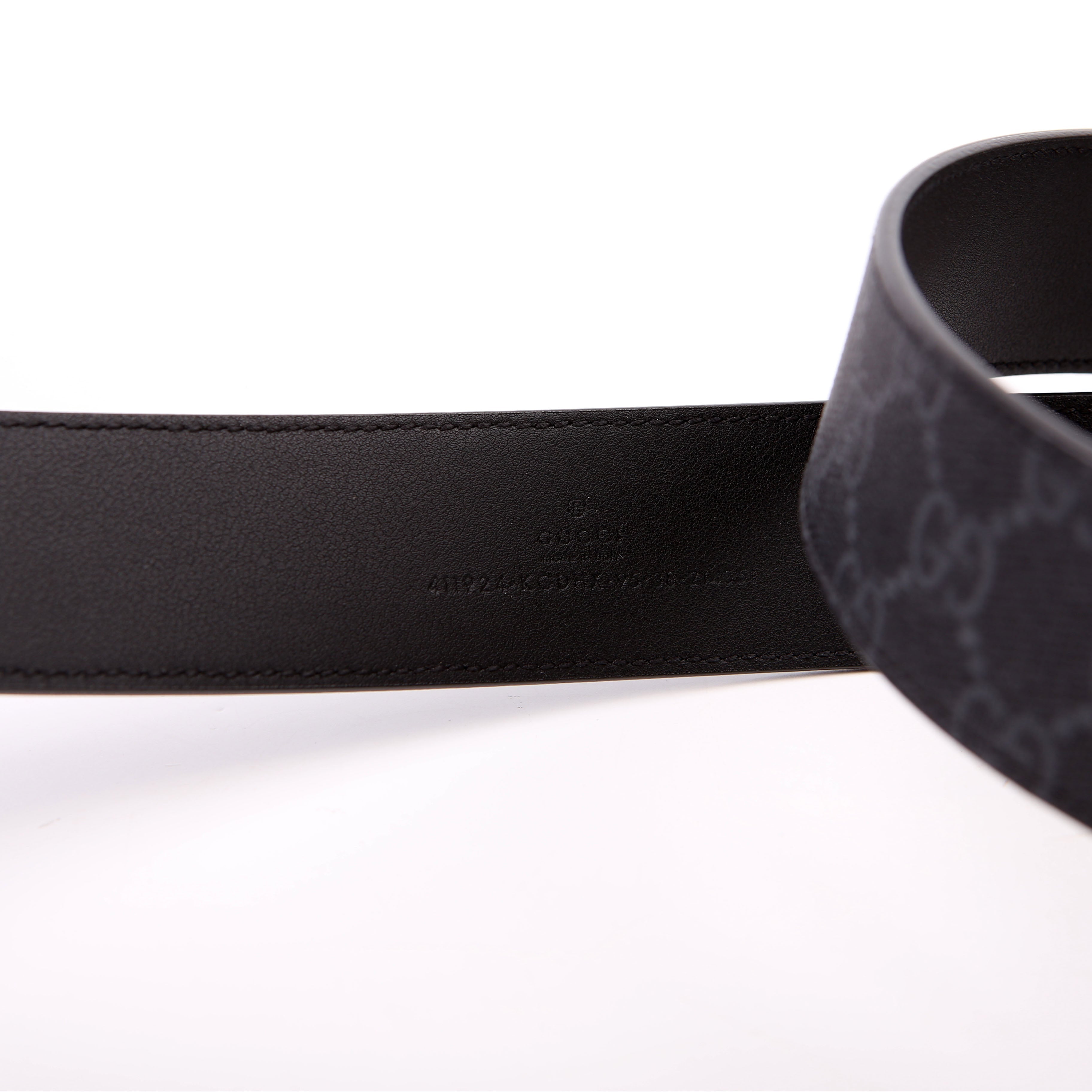 411924 GG Supreme Belt Size 95/38 Black