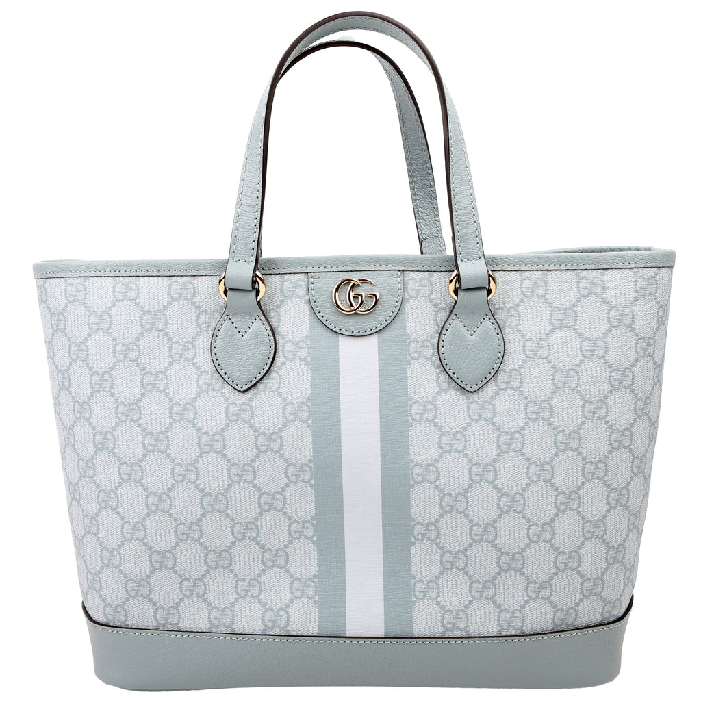 765043 GG Supreme Ophidia Shoulder Tote Medium Blue