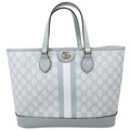 765043 GG Supreme Ophidia Shoulder Tote Medium Blue