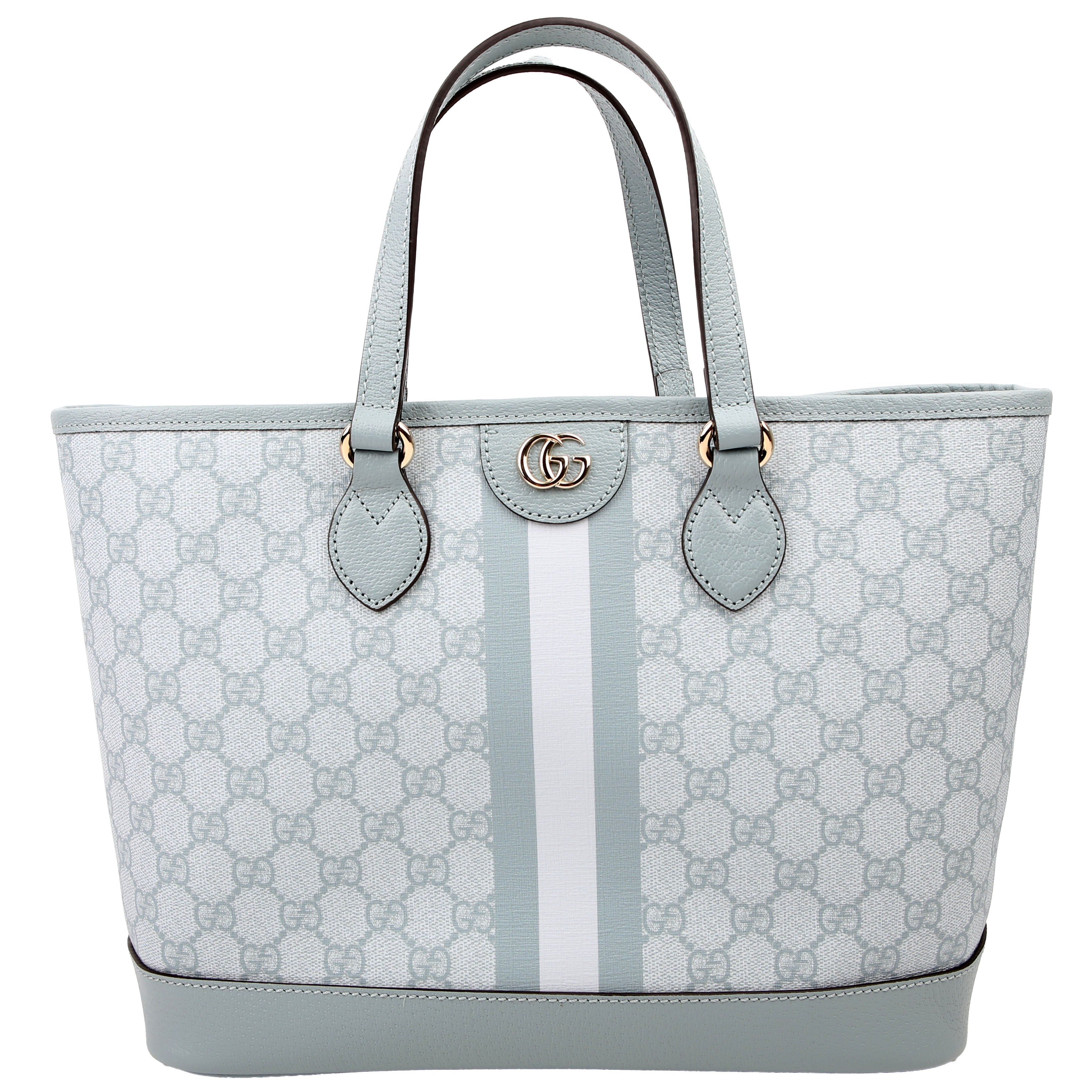 765043 GG Supreme Ophidia Shoulder Tote Medium Blue