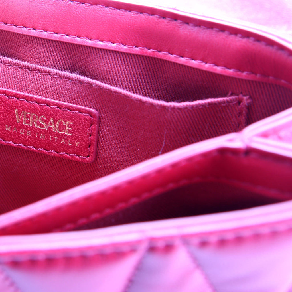 Kleio Quilted Mini Bag Red/Gold