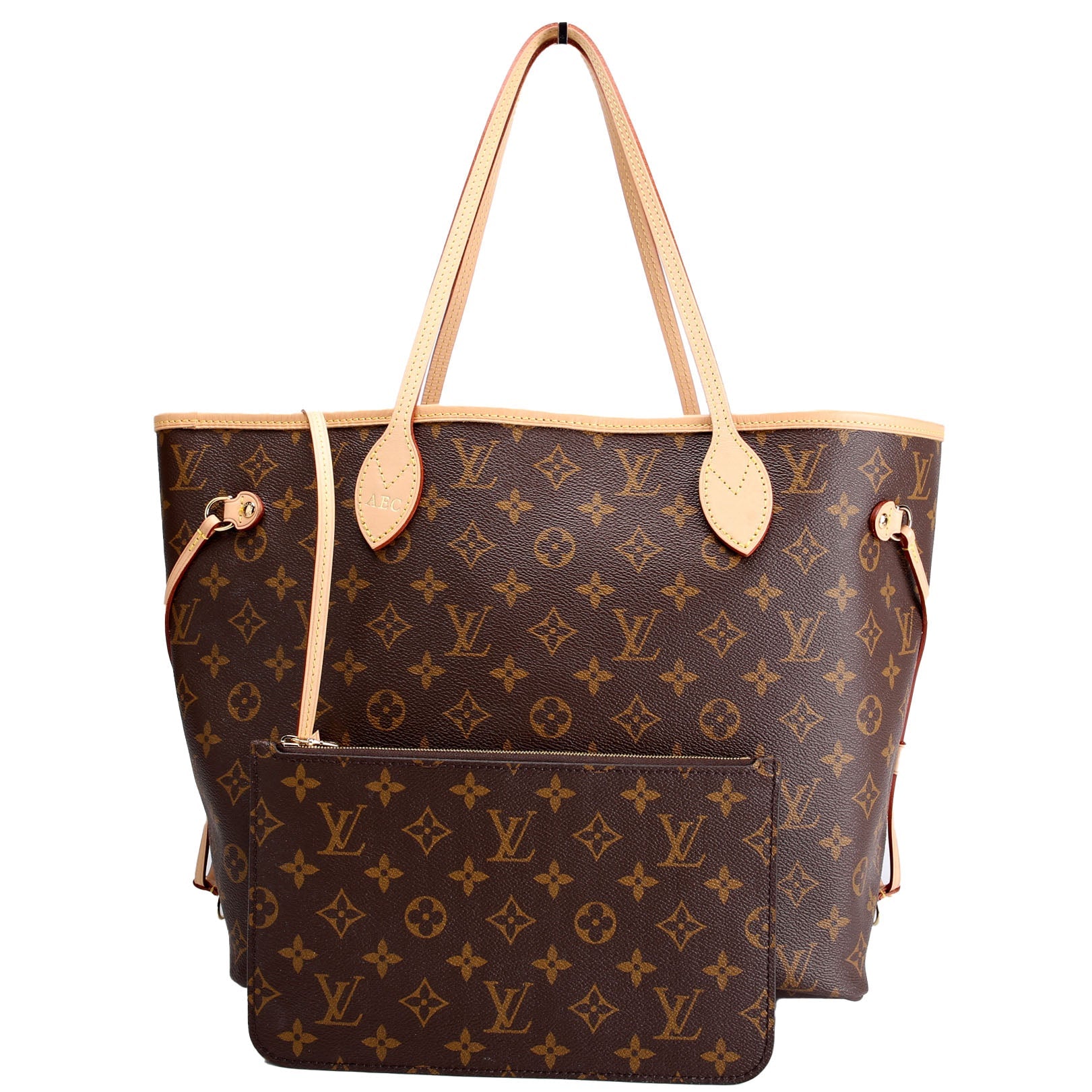 Neverfull W/ Wallet MM Monogram
