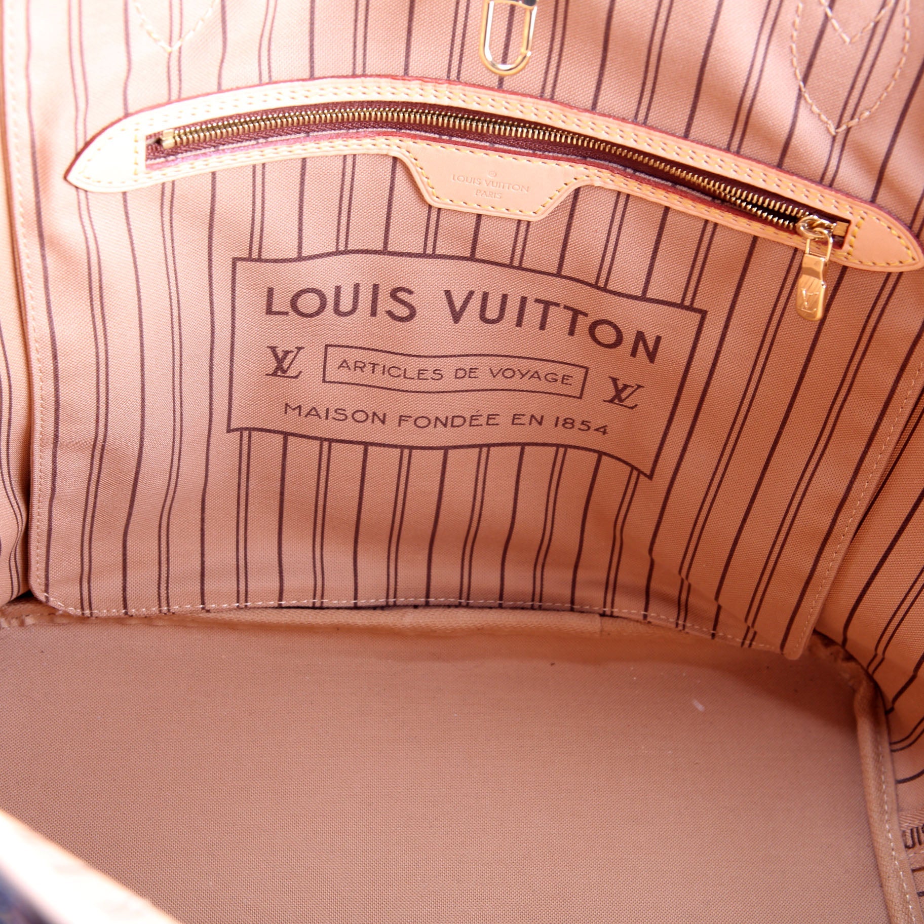 Neverfull W/ Wallet MM Monogram