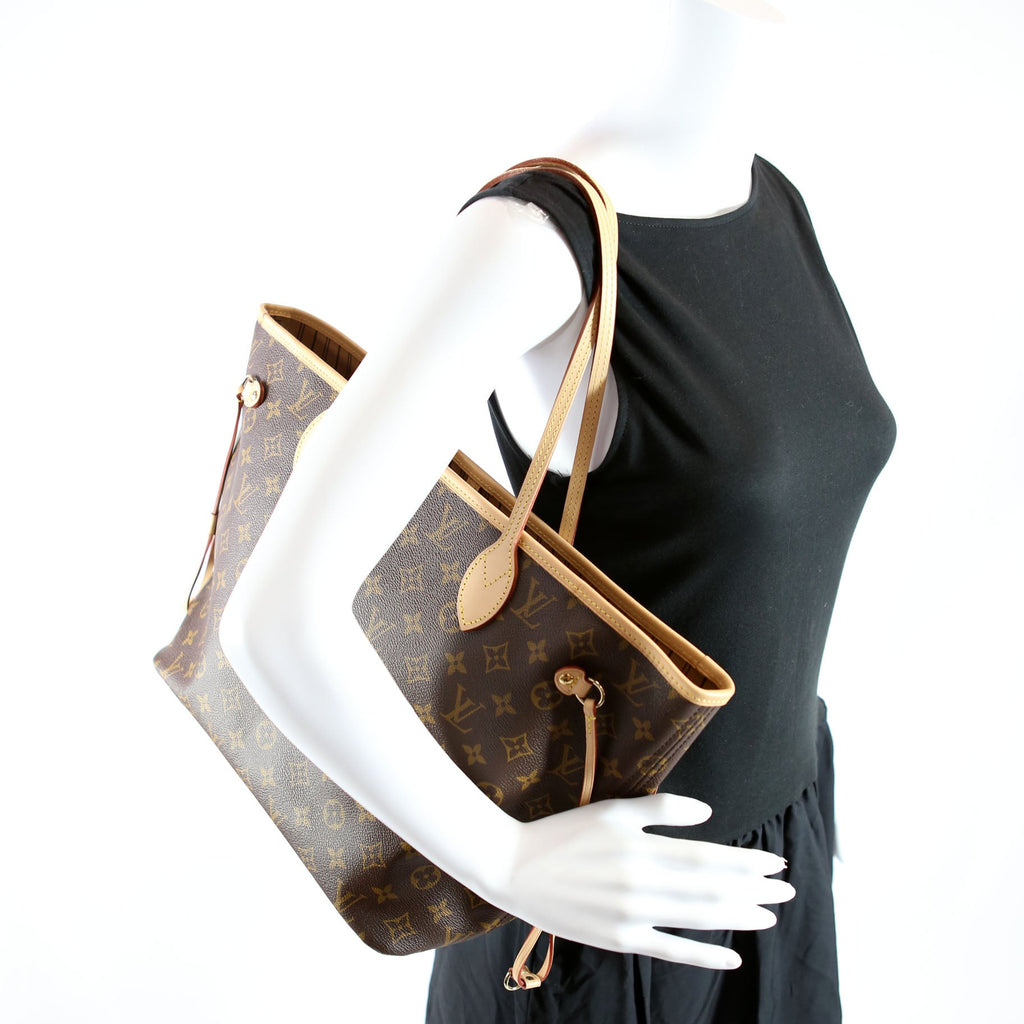 Neverfull W/ Wallet MM Monogram
