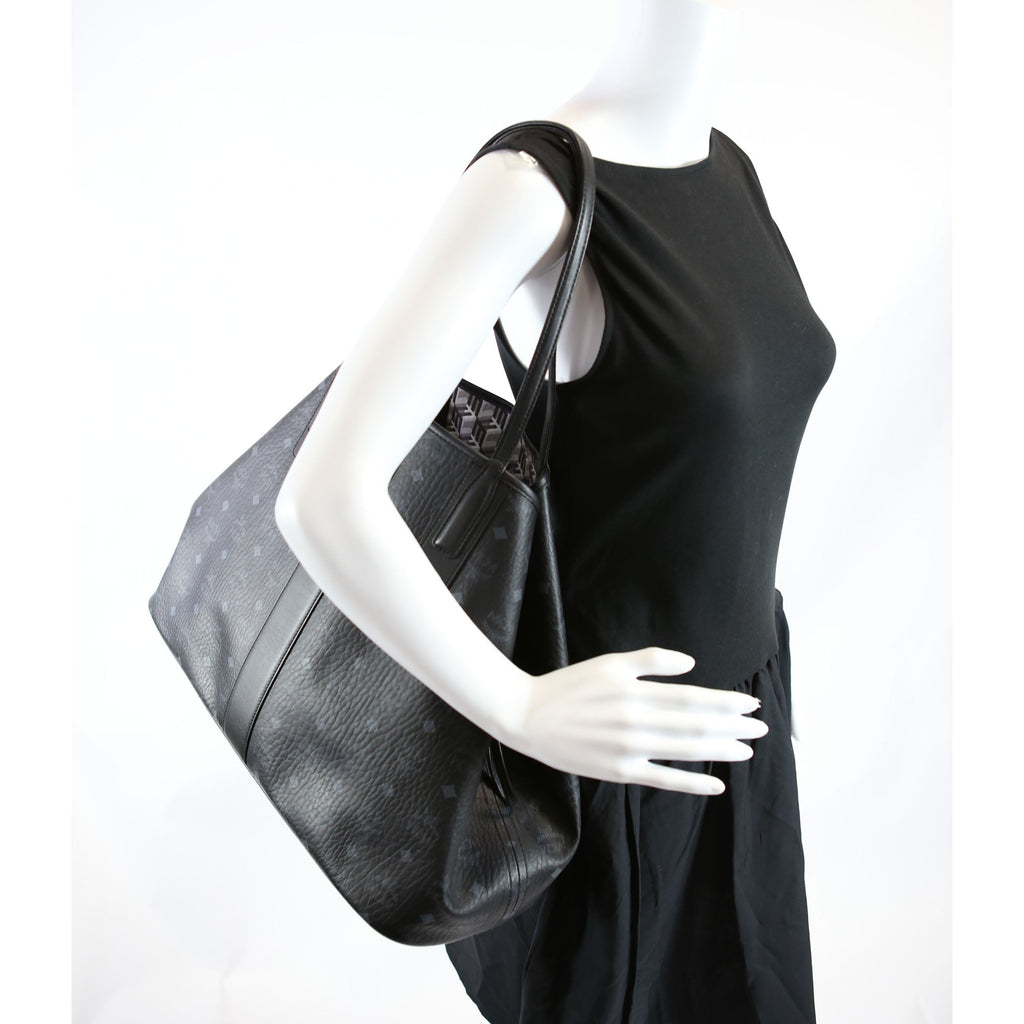 Liz Tote Without Pouch Large Black/Grey