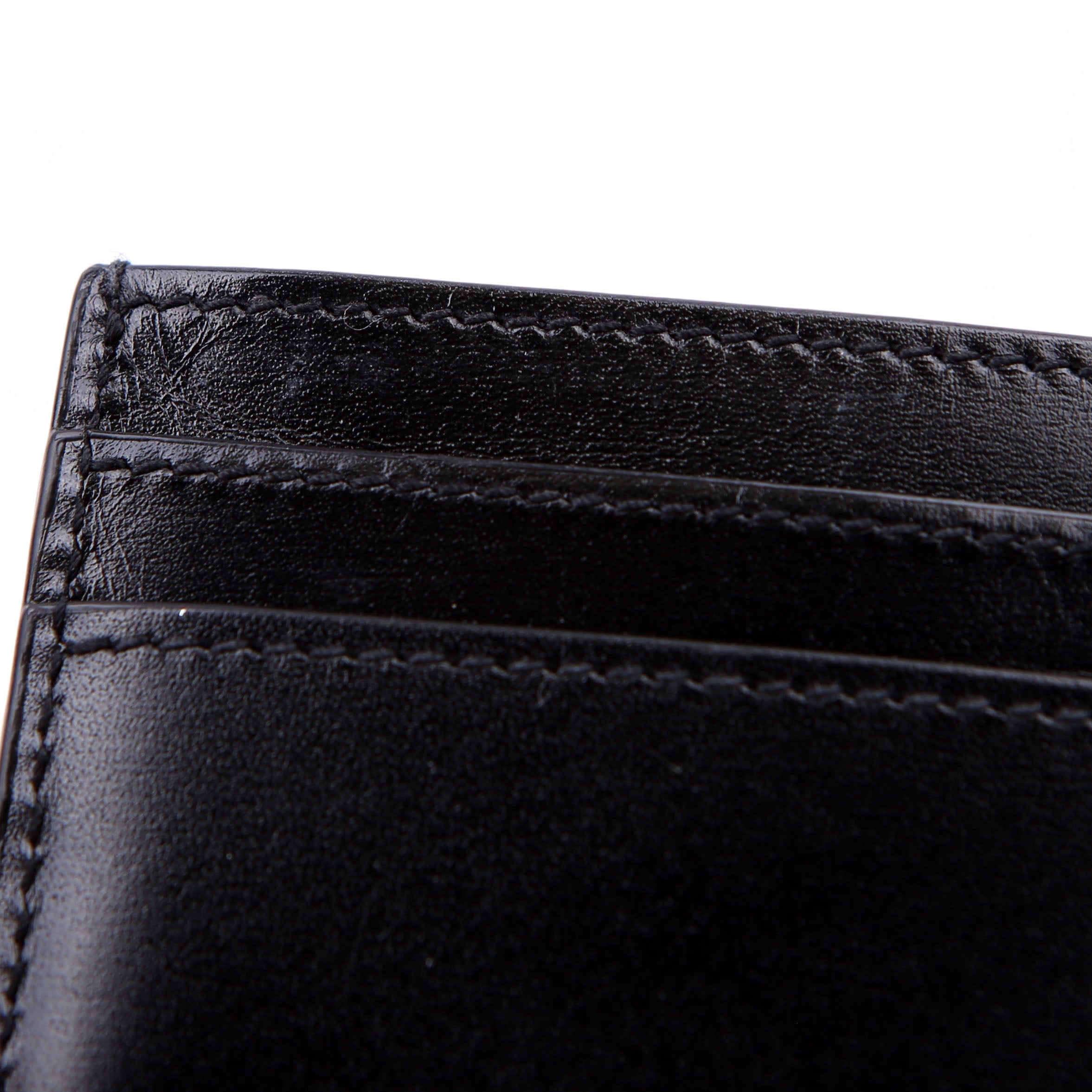 Grain De Poudre Card Holder Black