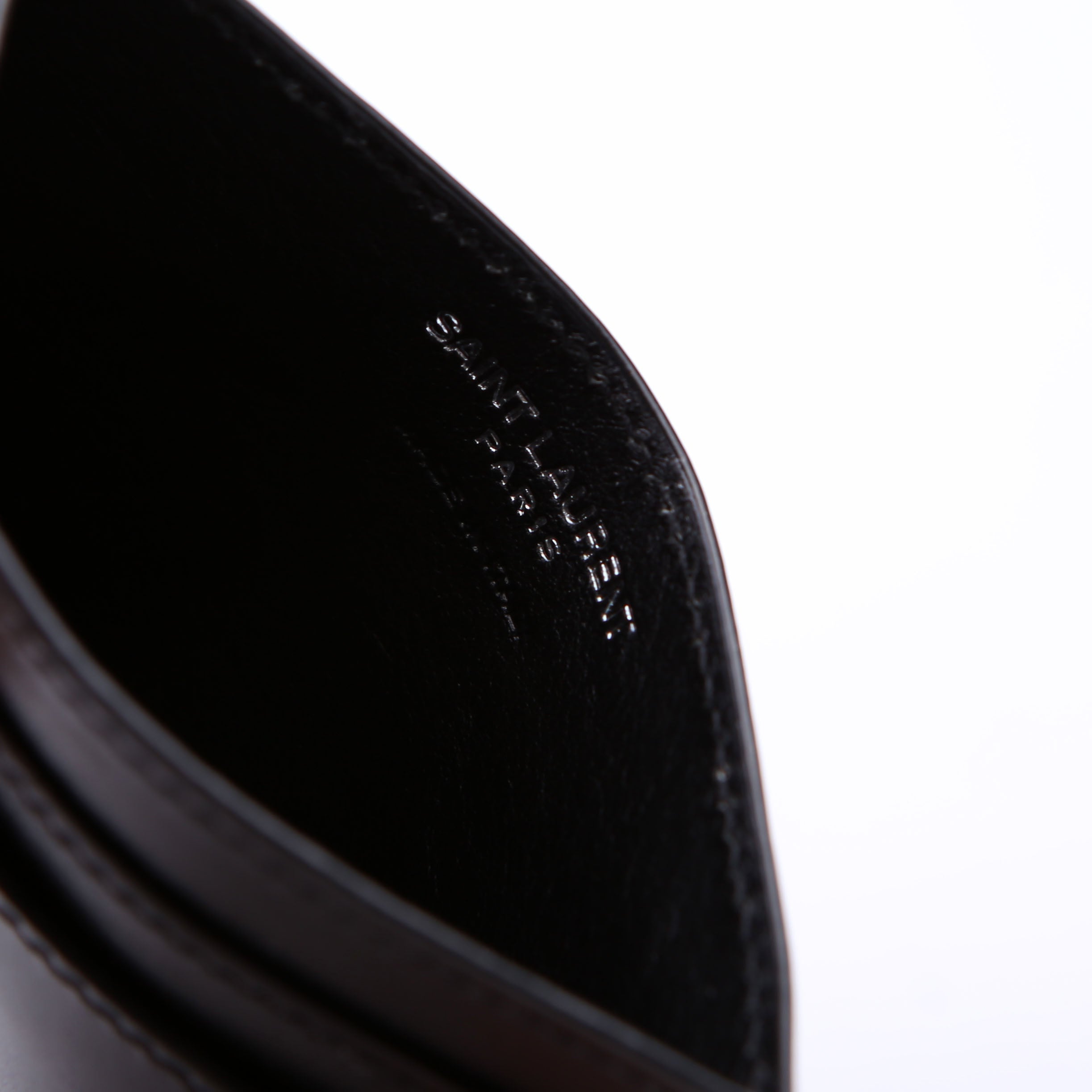 Grain De Poudre Card Holder Black