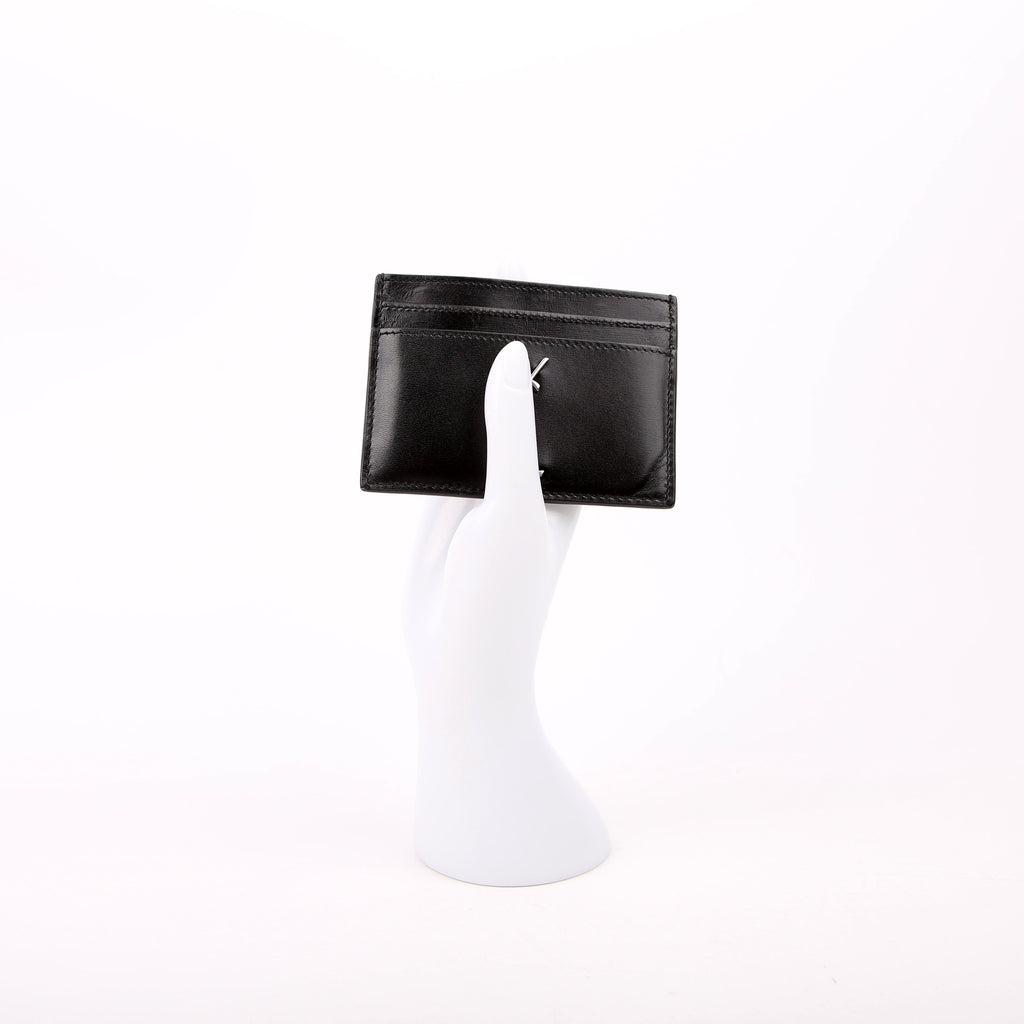 Grain De Poudre Card Holder Black