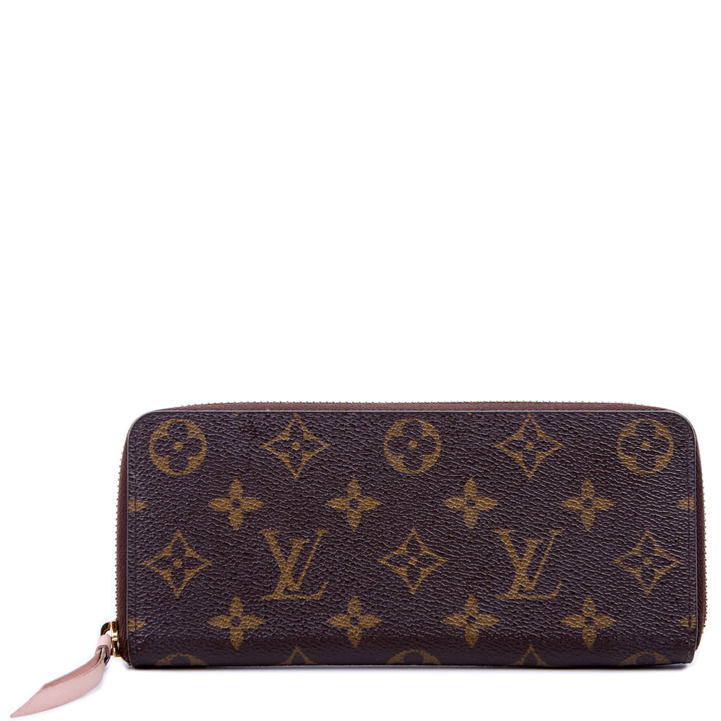 Clemence Wallet Monogram Pink