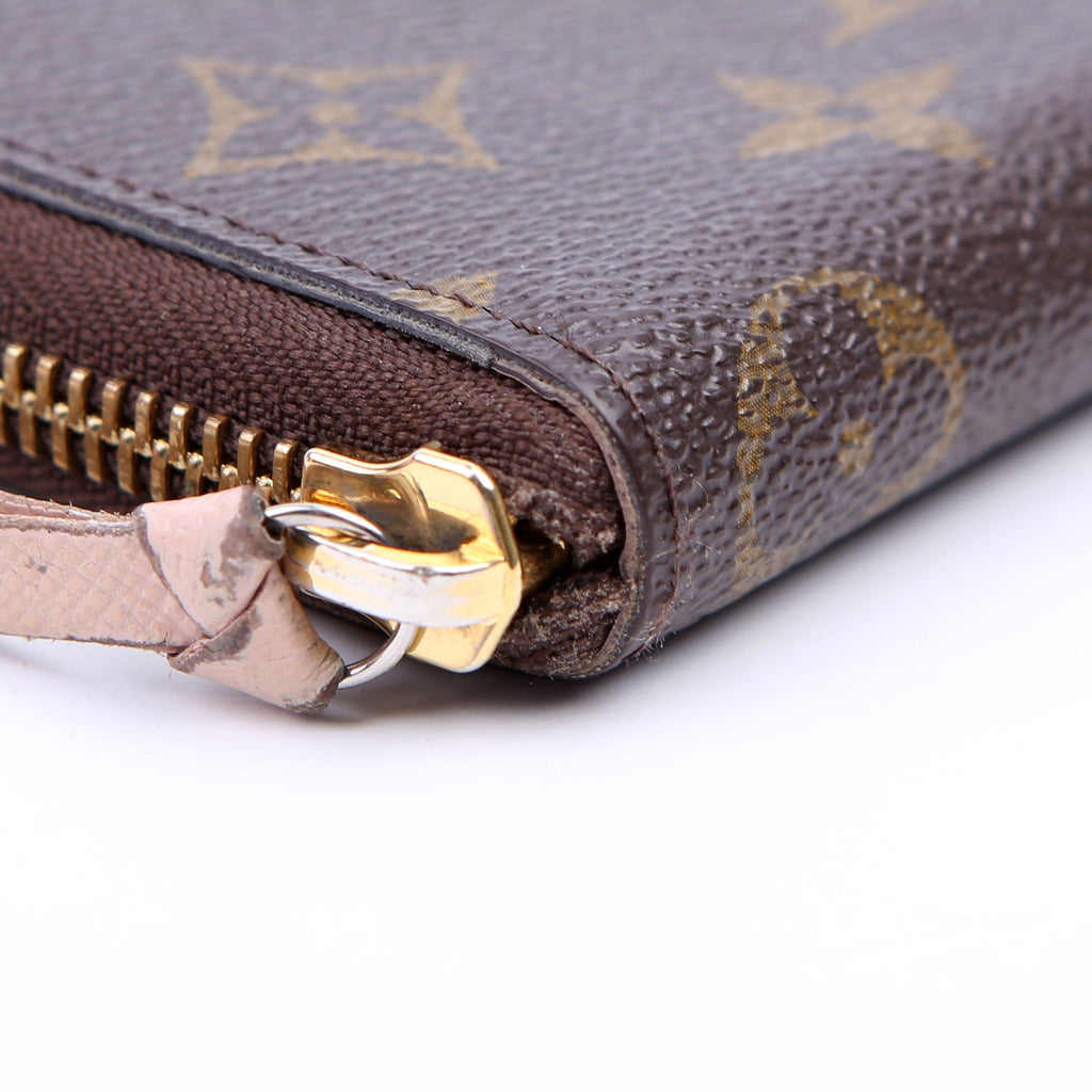 Clemence Wallet Monogram Pink
