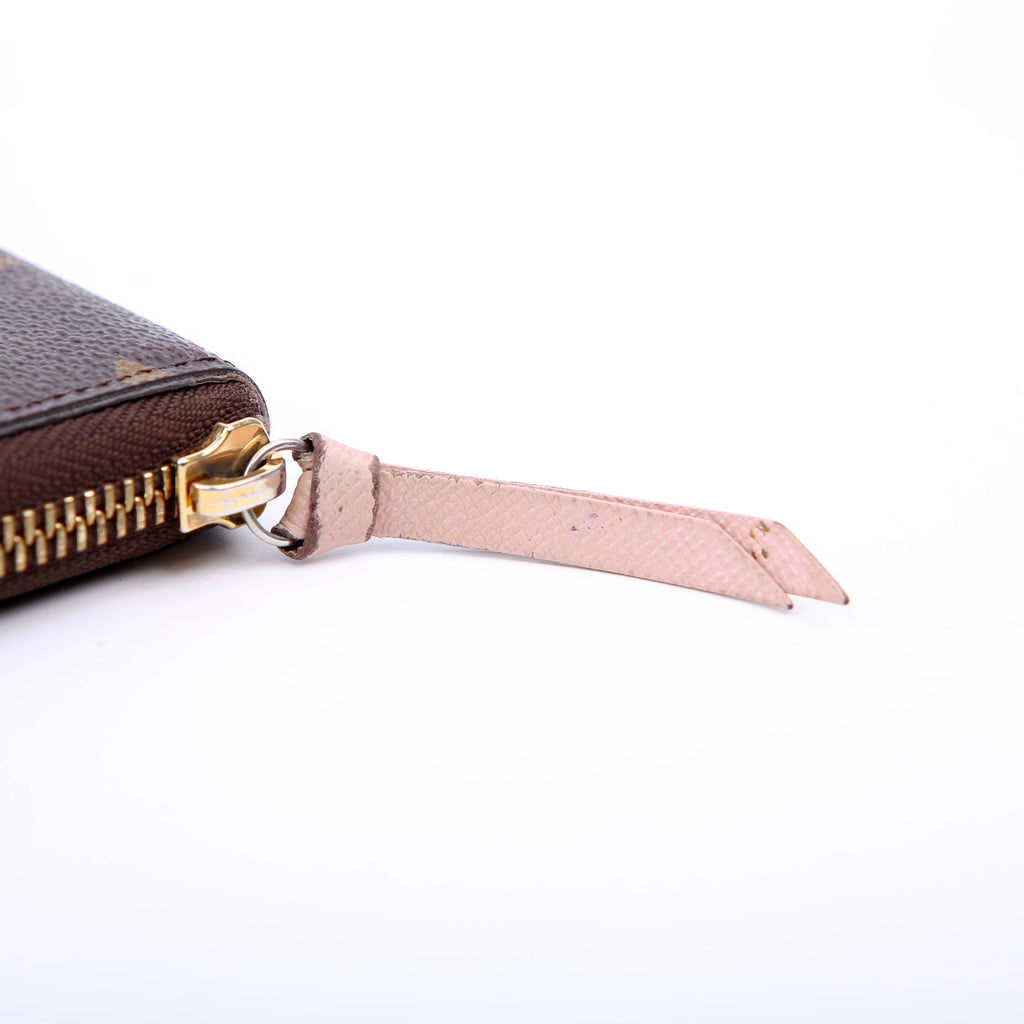 Clemence Wallet Monogram Pink