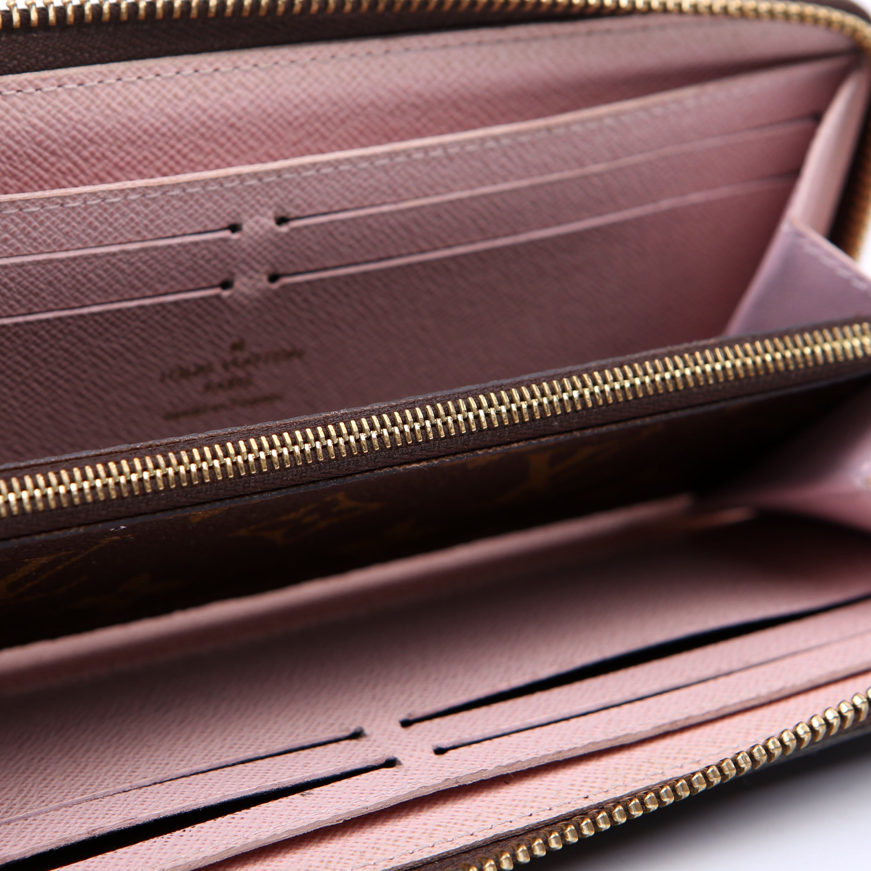 Clemence Wallet Monogram Pink