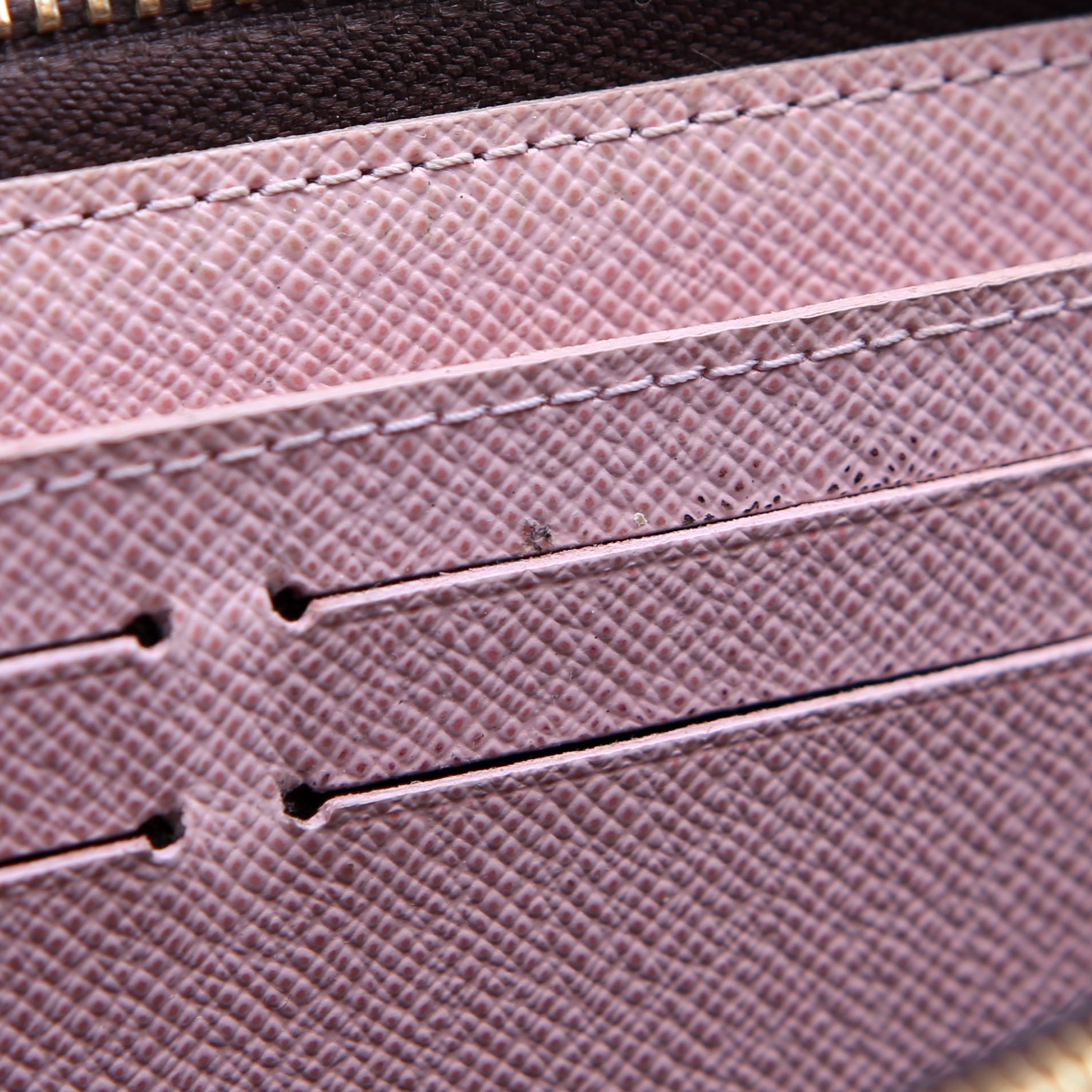 Clemence Wallet Monogram Pink