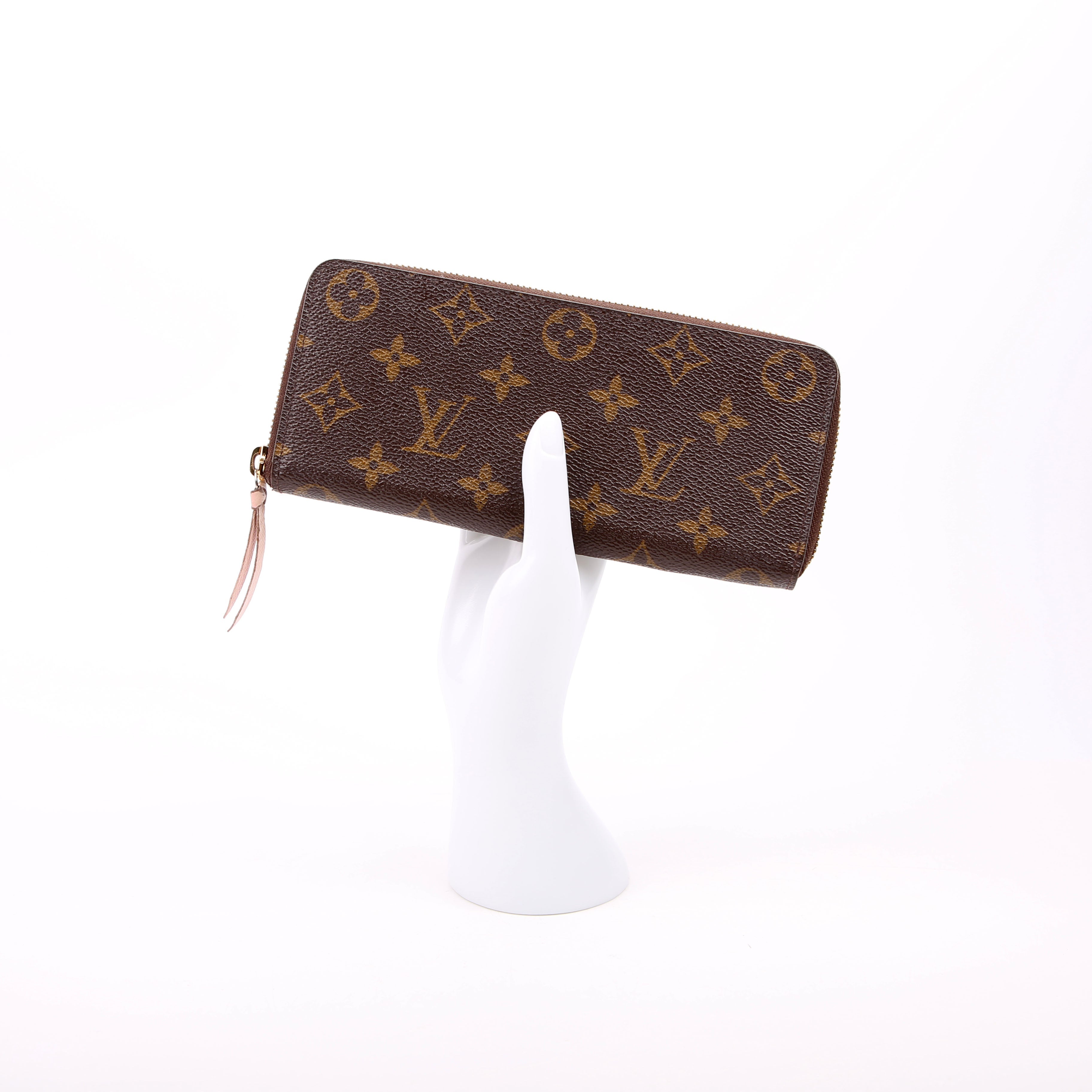 Clemence Wallet Monogram Pink