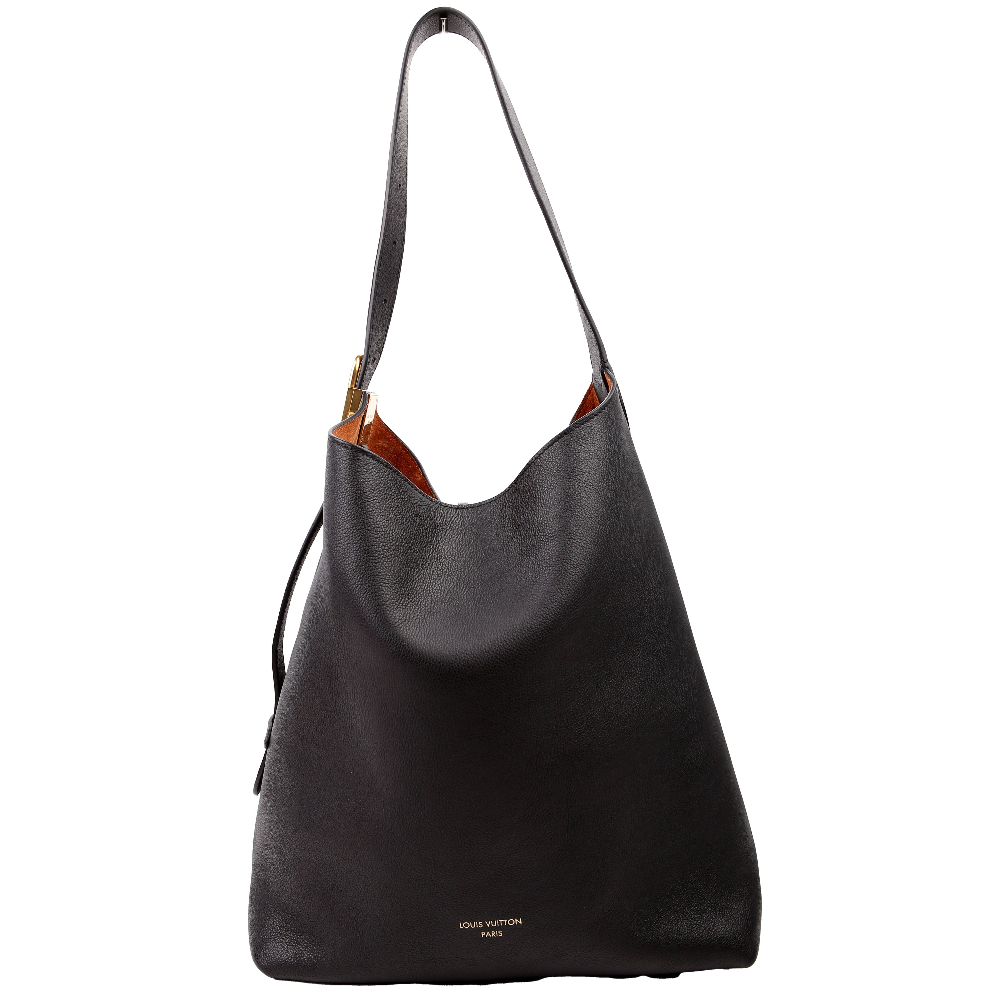 Low Key Hobo MM Calfskin Black