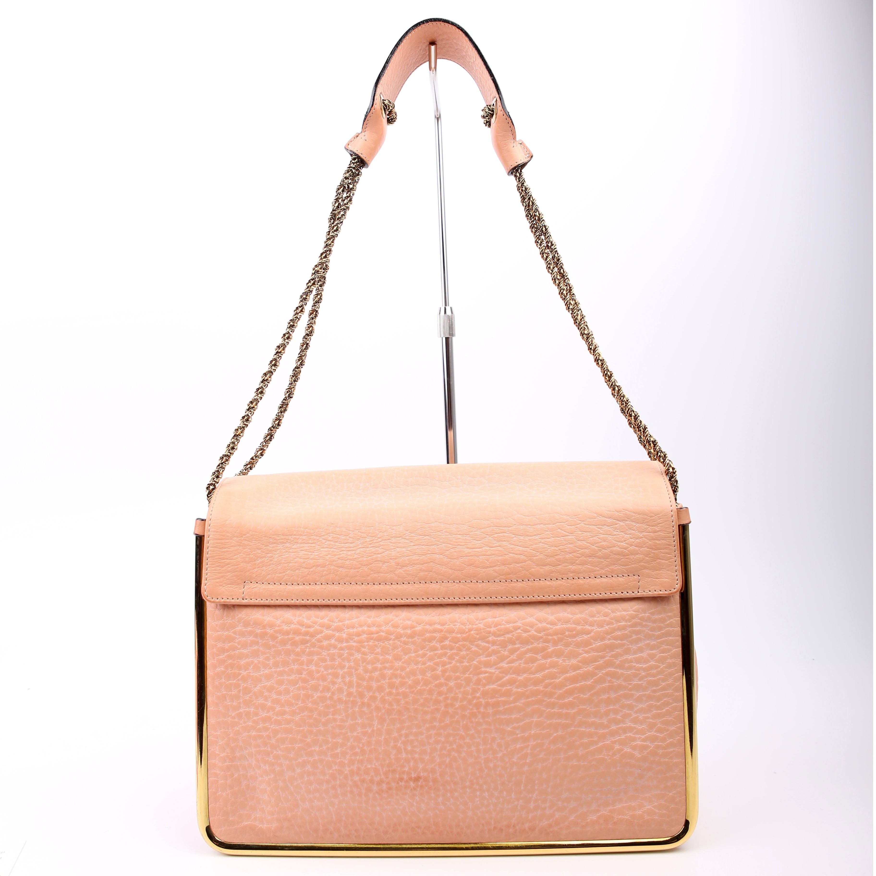 Sally Flap Bag Calfskin Pink
