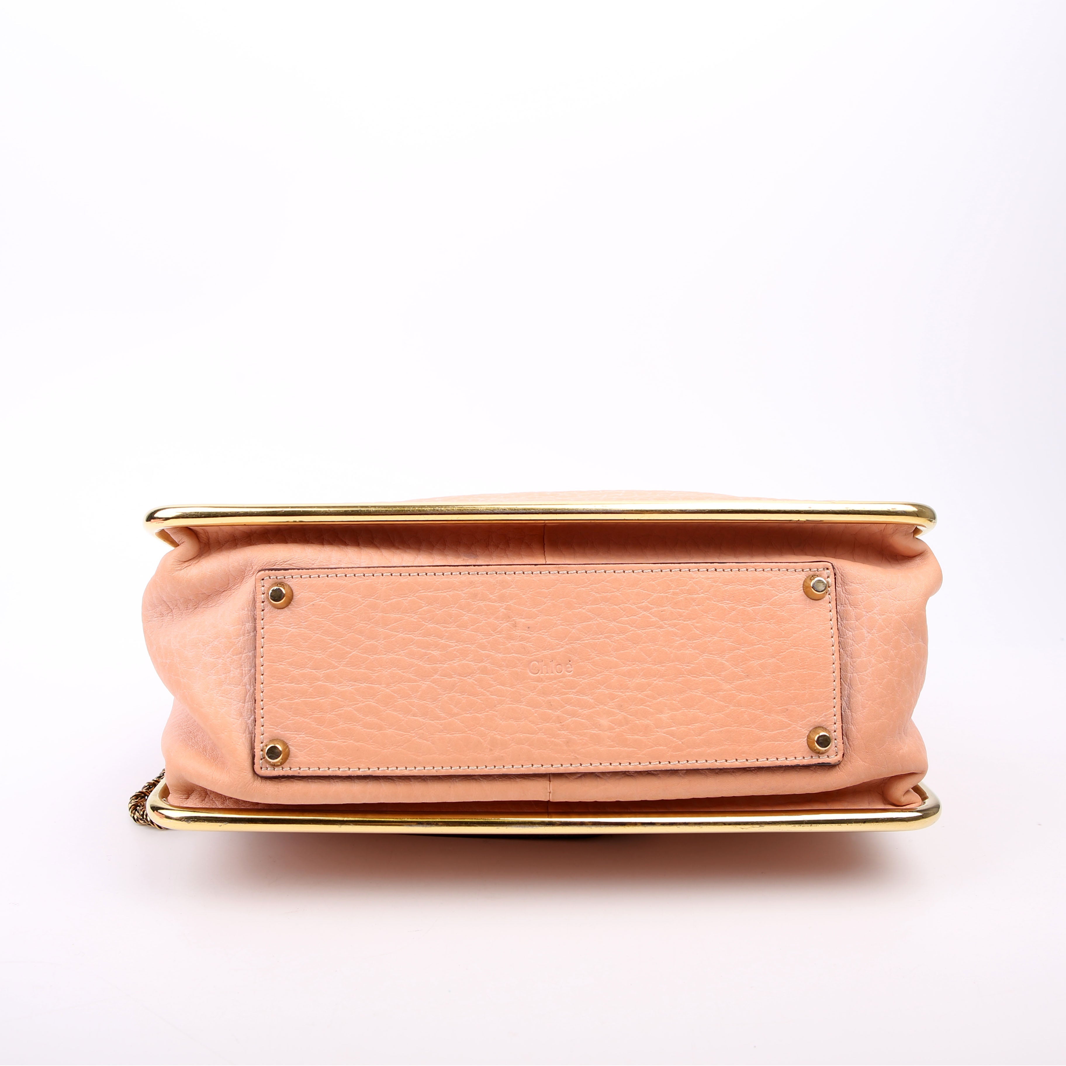 Sally Flap Bag Calfskin Pink