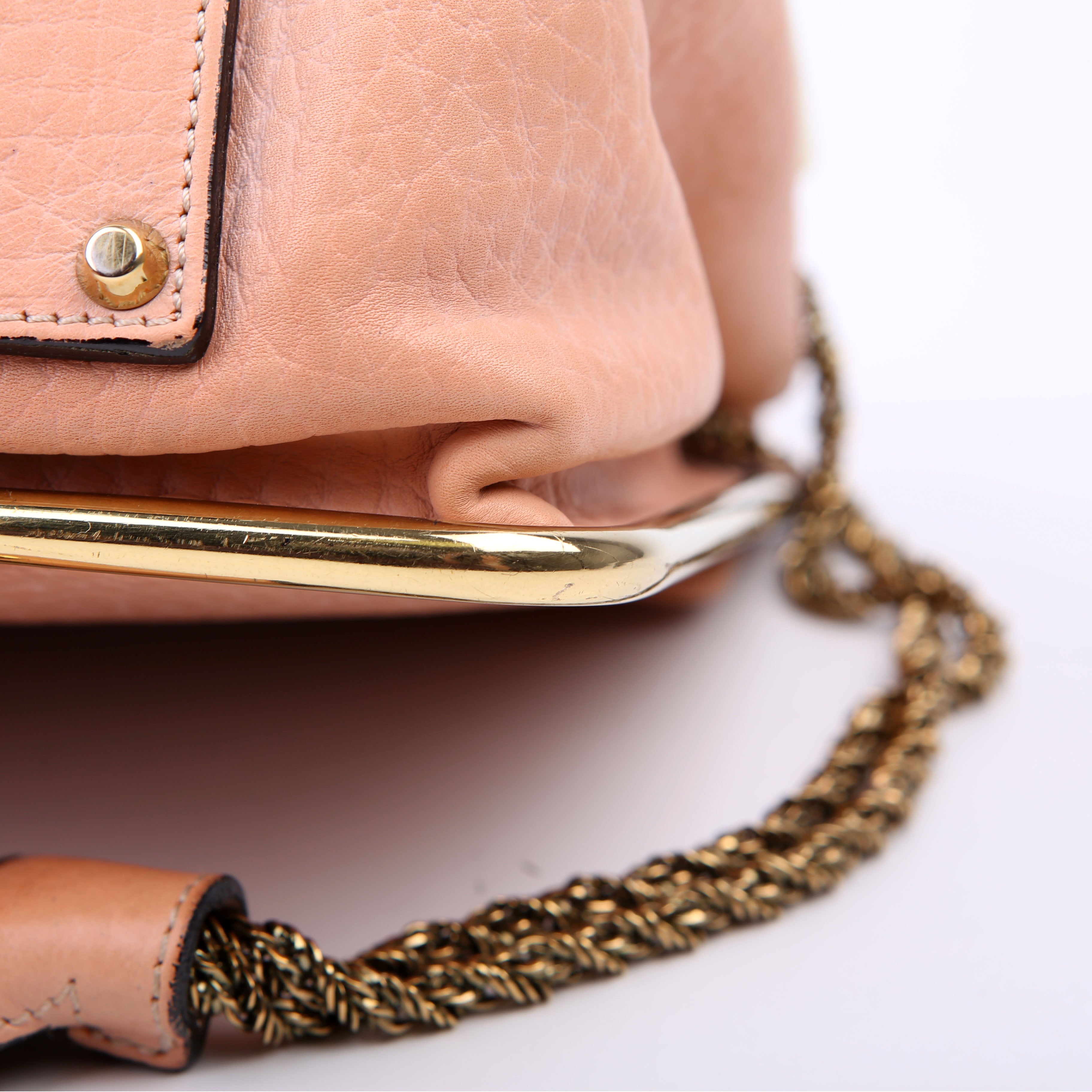 Sally Flap Bag Calfskin Pink