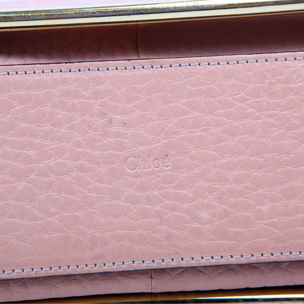 Sally Flap Bag Calfskin Pink