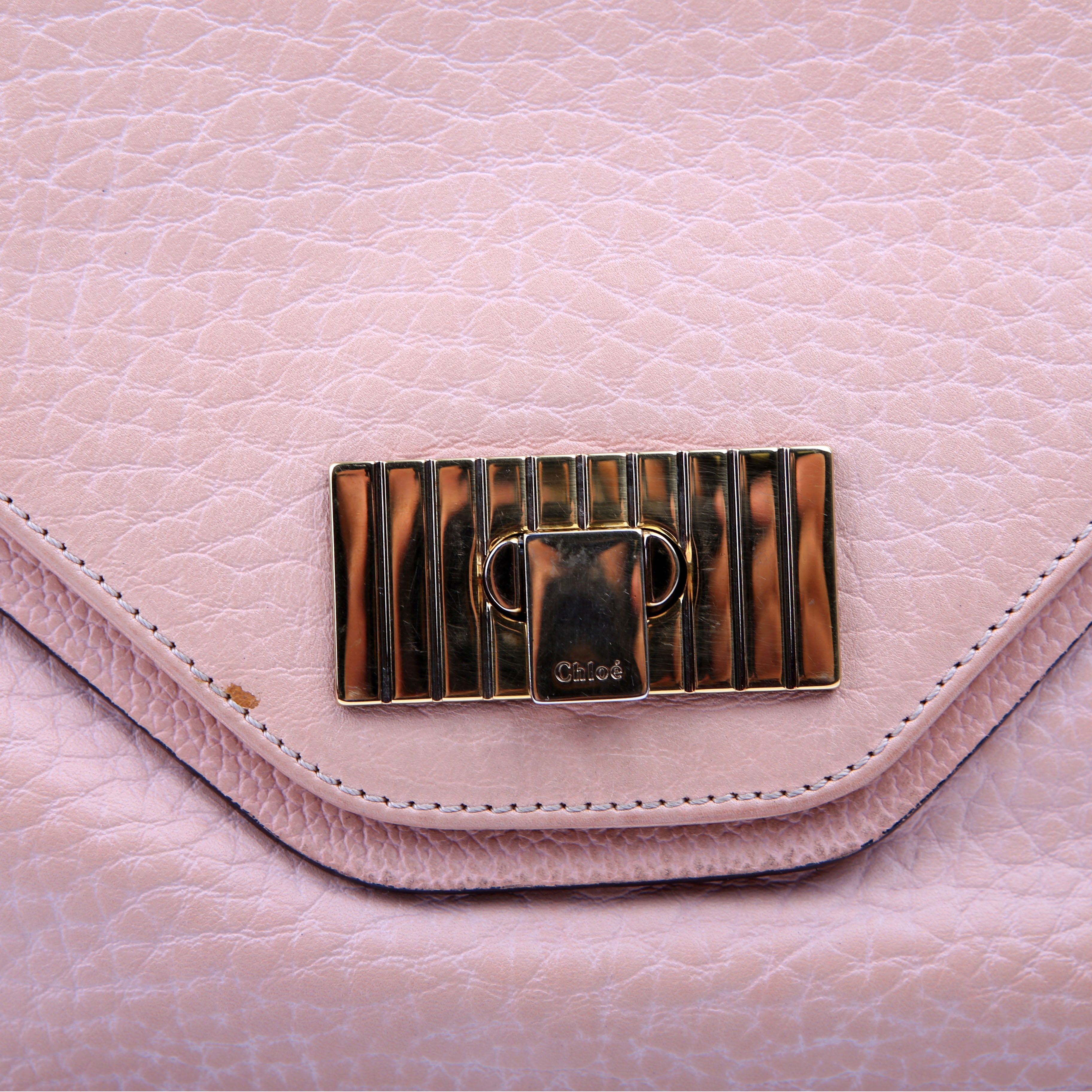 Sally Flap Bag Calfskin Pink