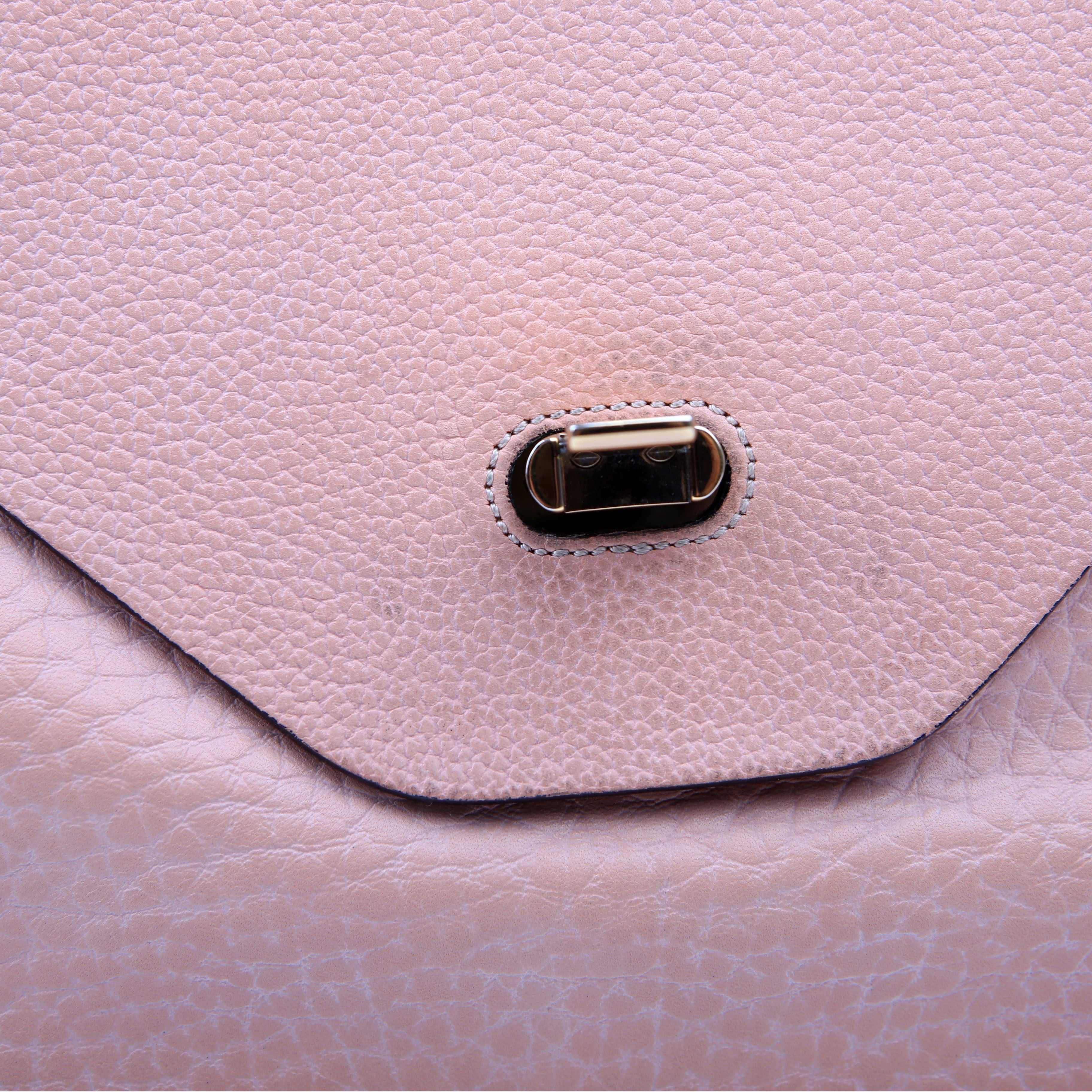 Sally Flap Bag Calfskin Pink